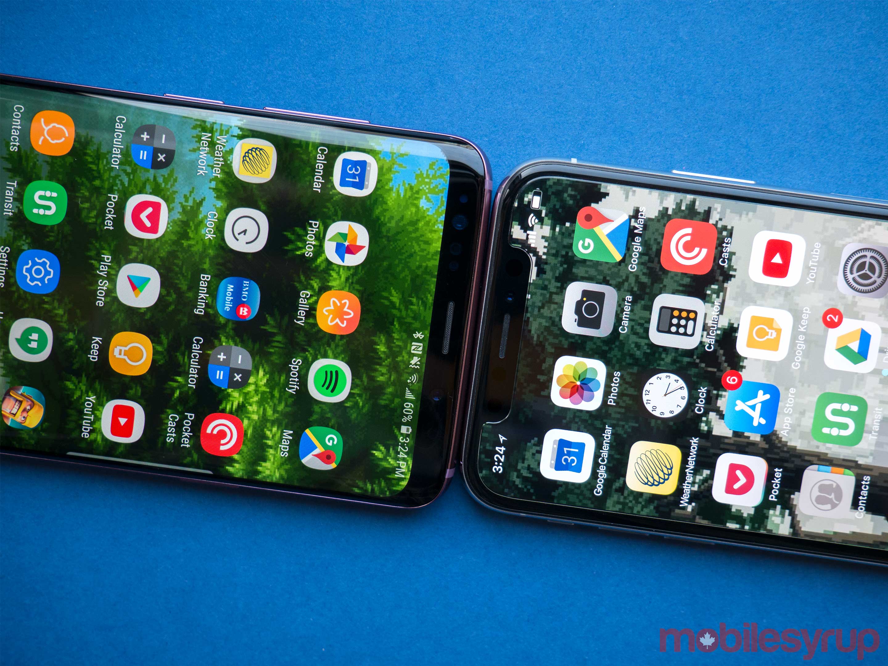 S9 vs the iPhone X