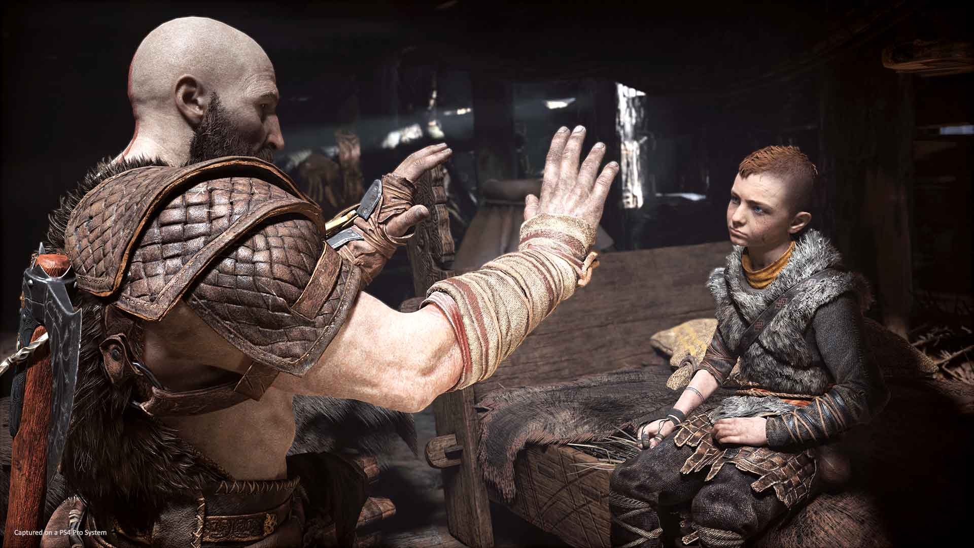God of War Kratos and Atreus