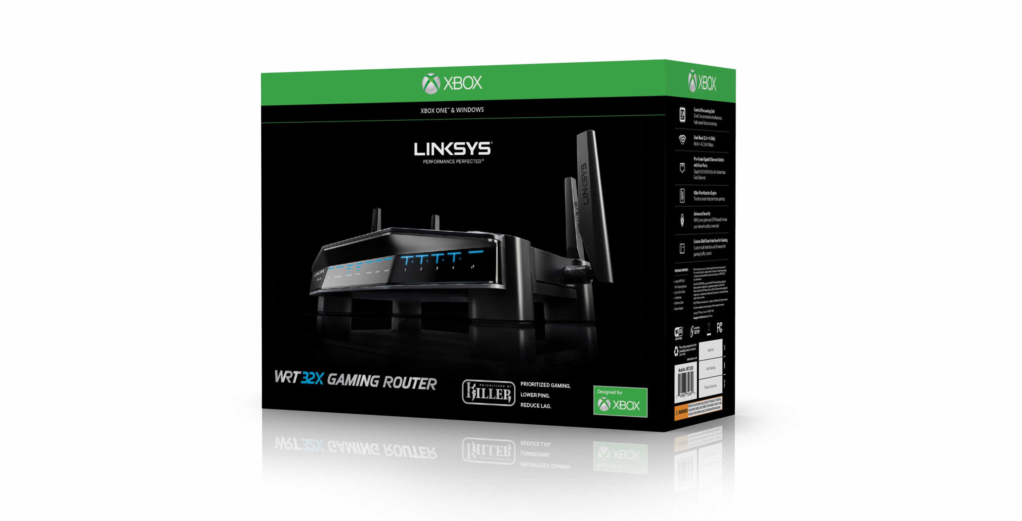 Xbox Linksys router