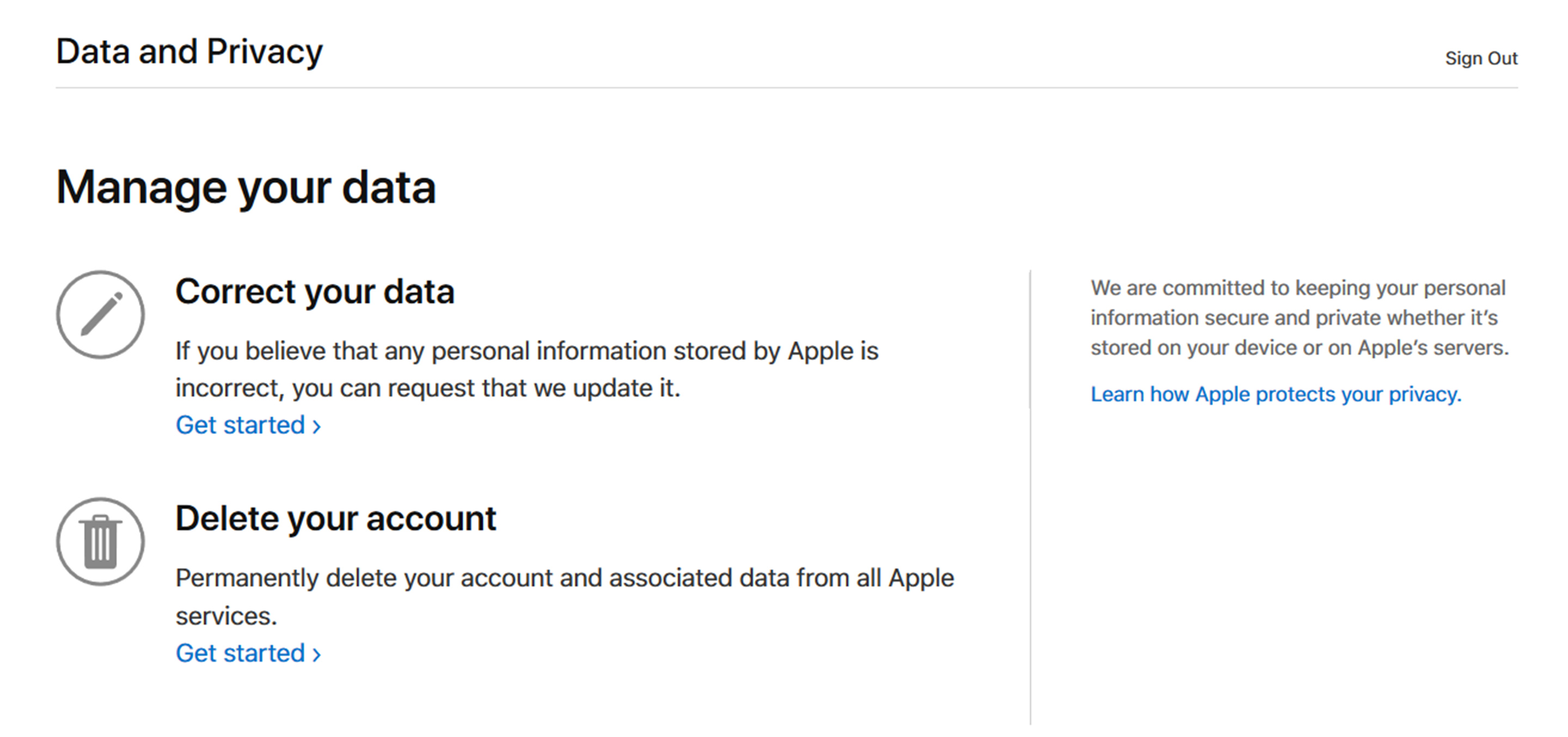 Apple's data tool