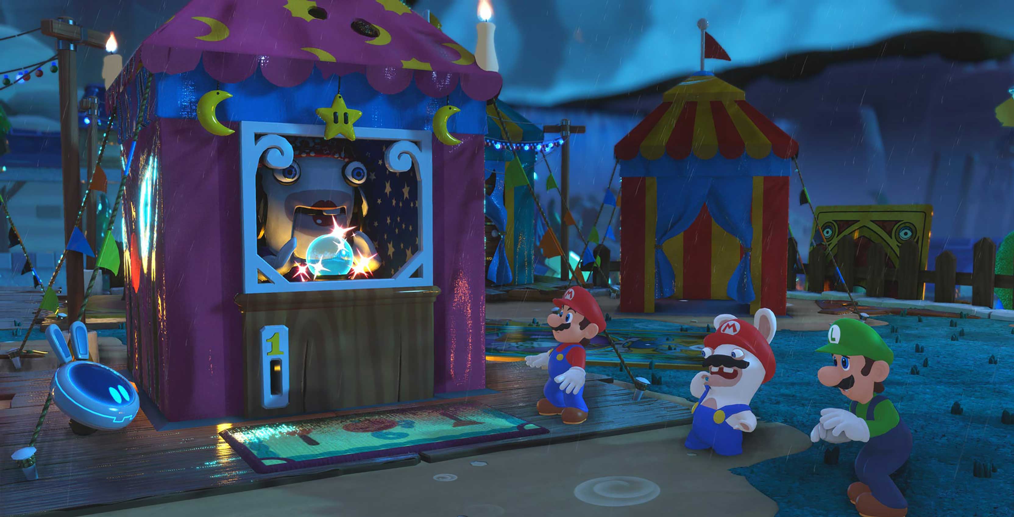 Mario + Rabbids Kingdom Battle spooky