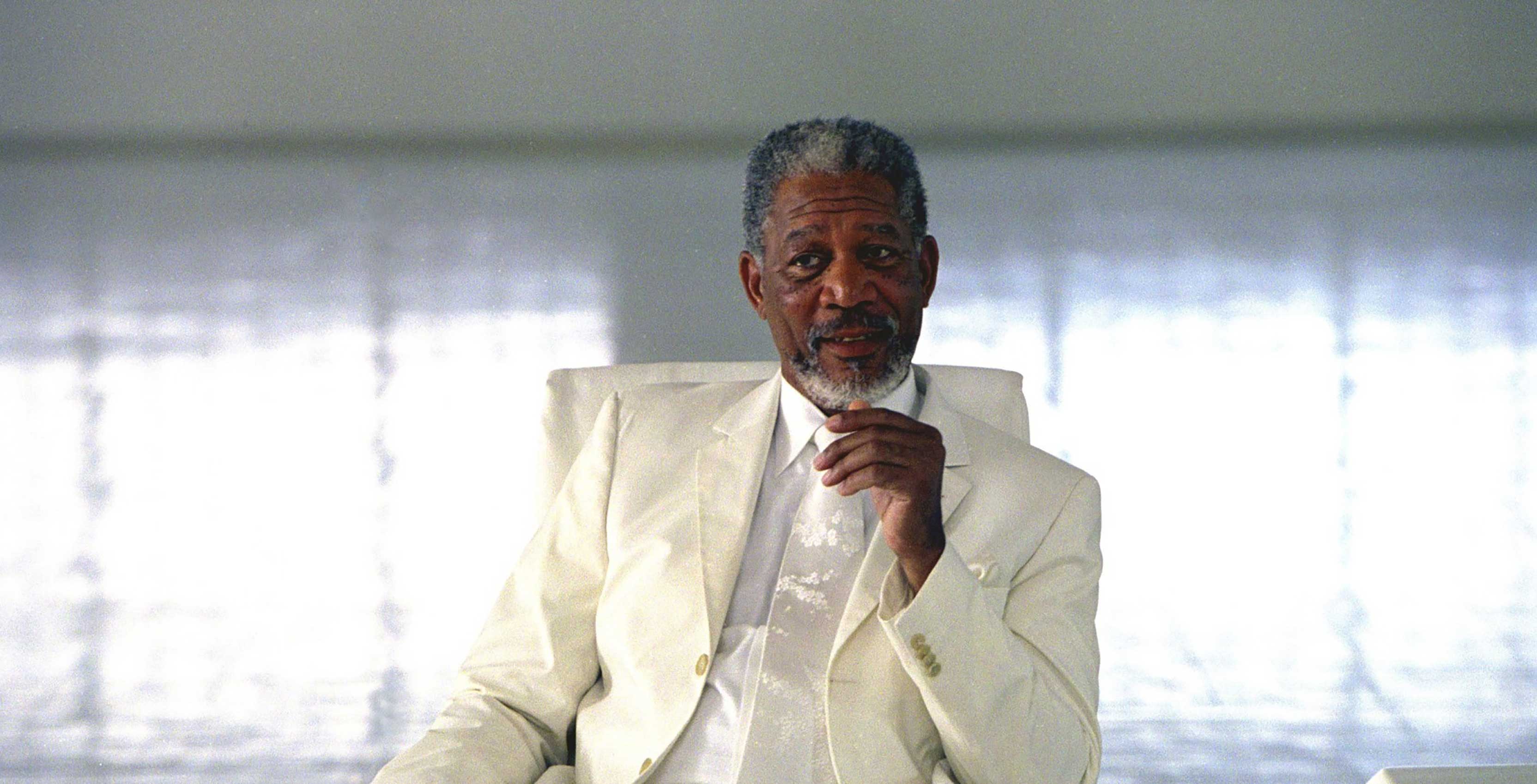 Morgan Freeman in Bruce Almighty