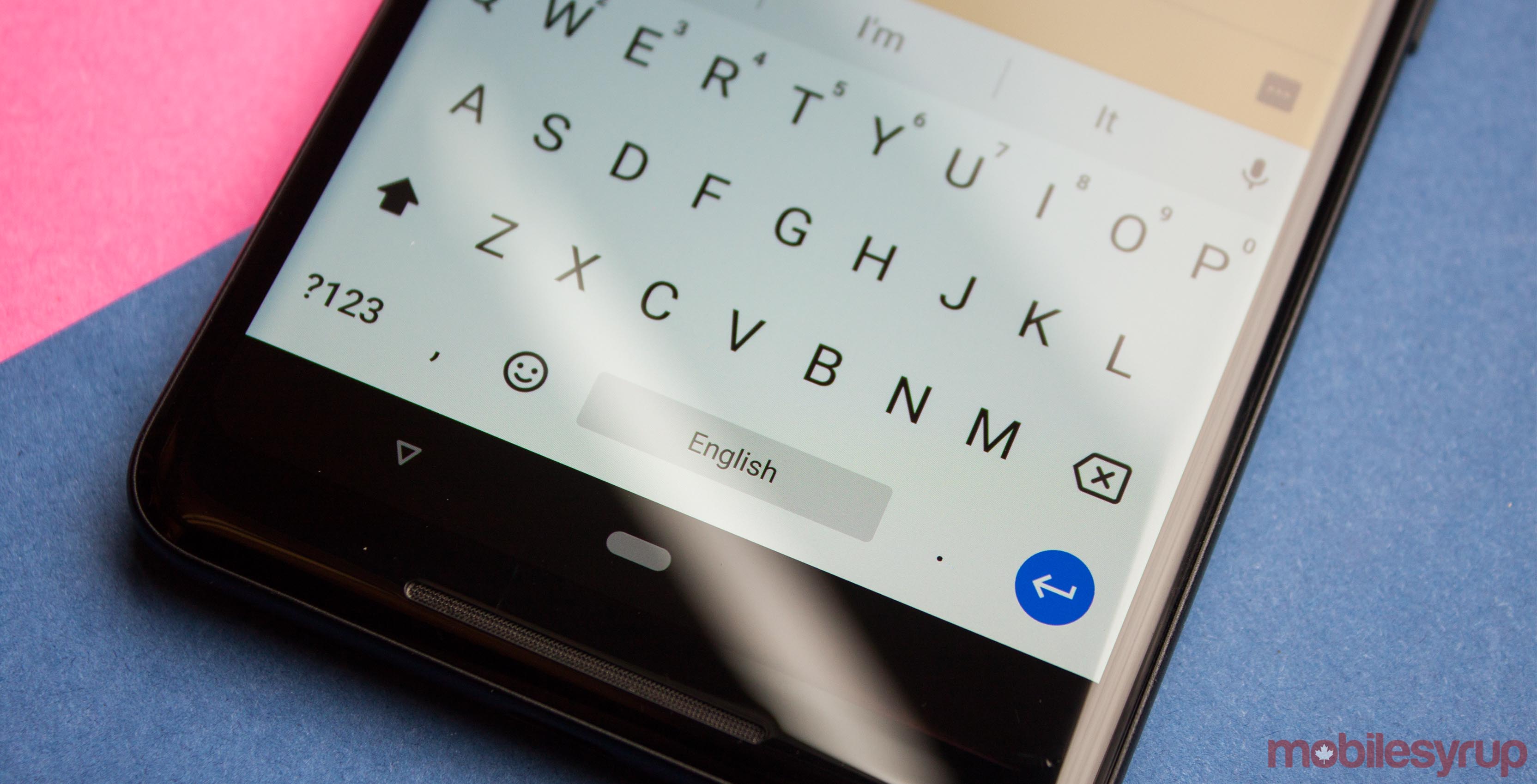 Gboard keyboard on Android