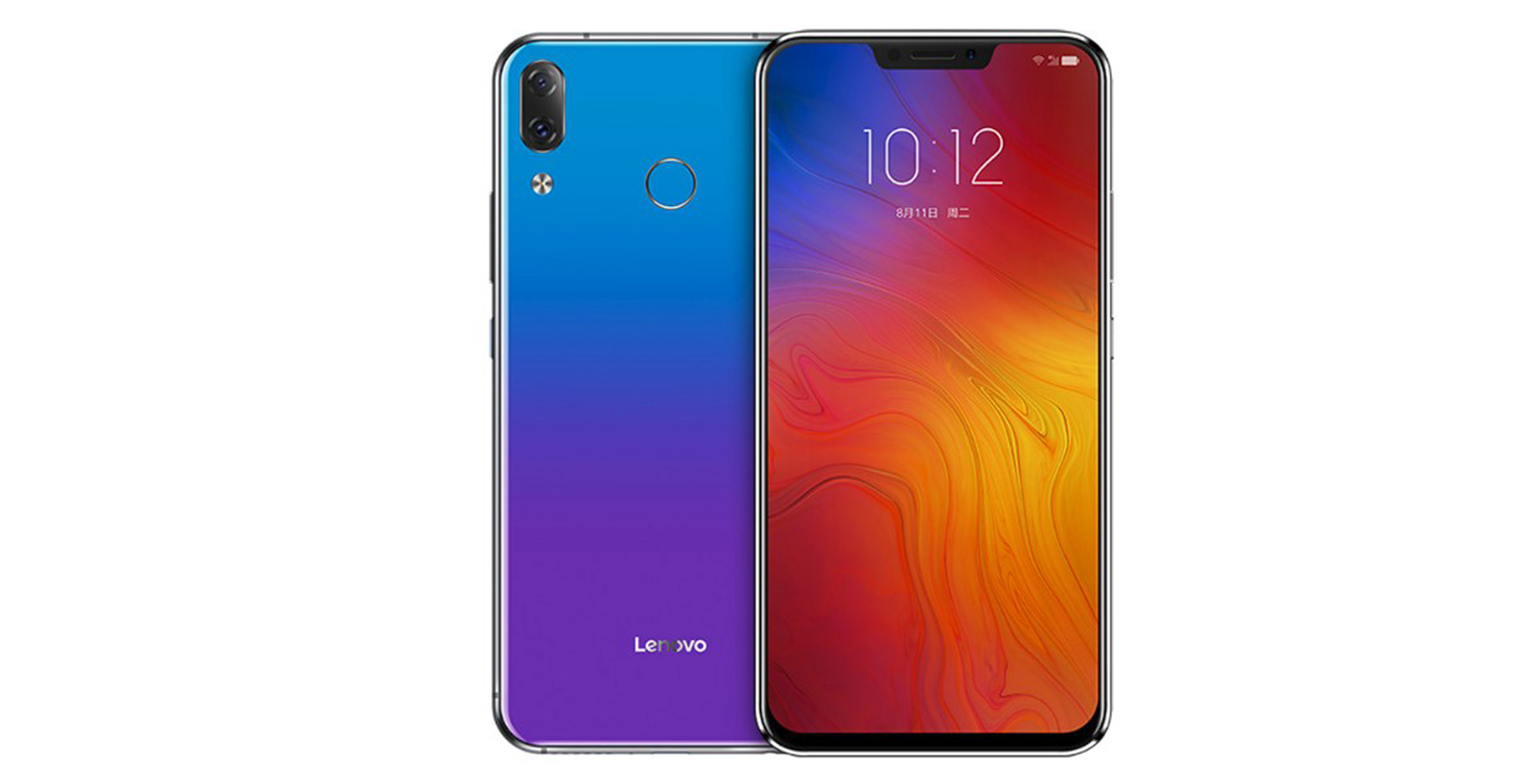 Lenovo's new Z5 smartphone features a notch and chin like a lot of Android smartphones