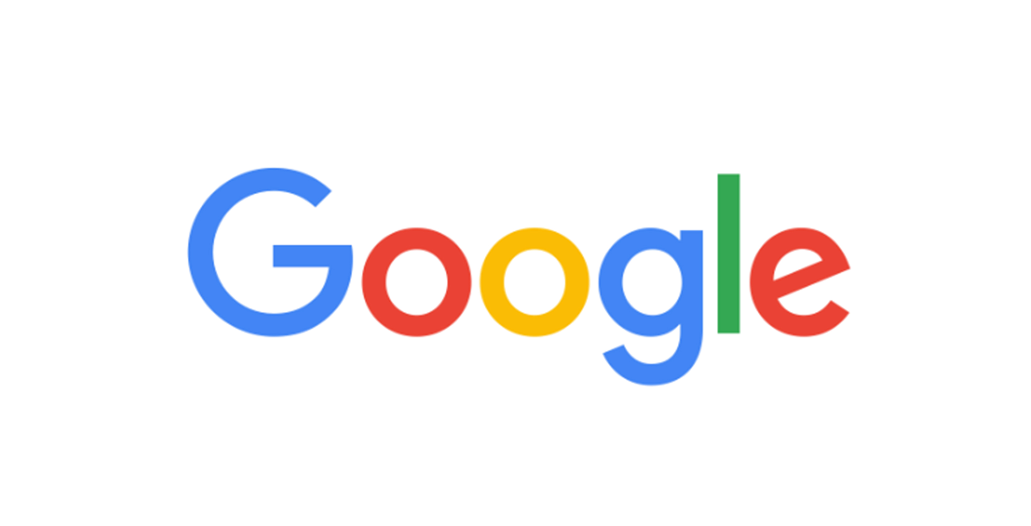 Google logo in Google Sans
