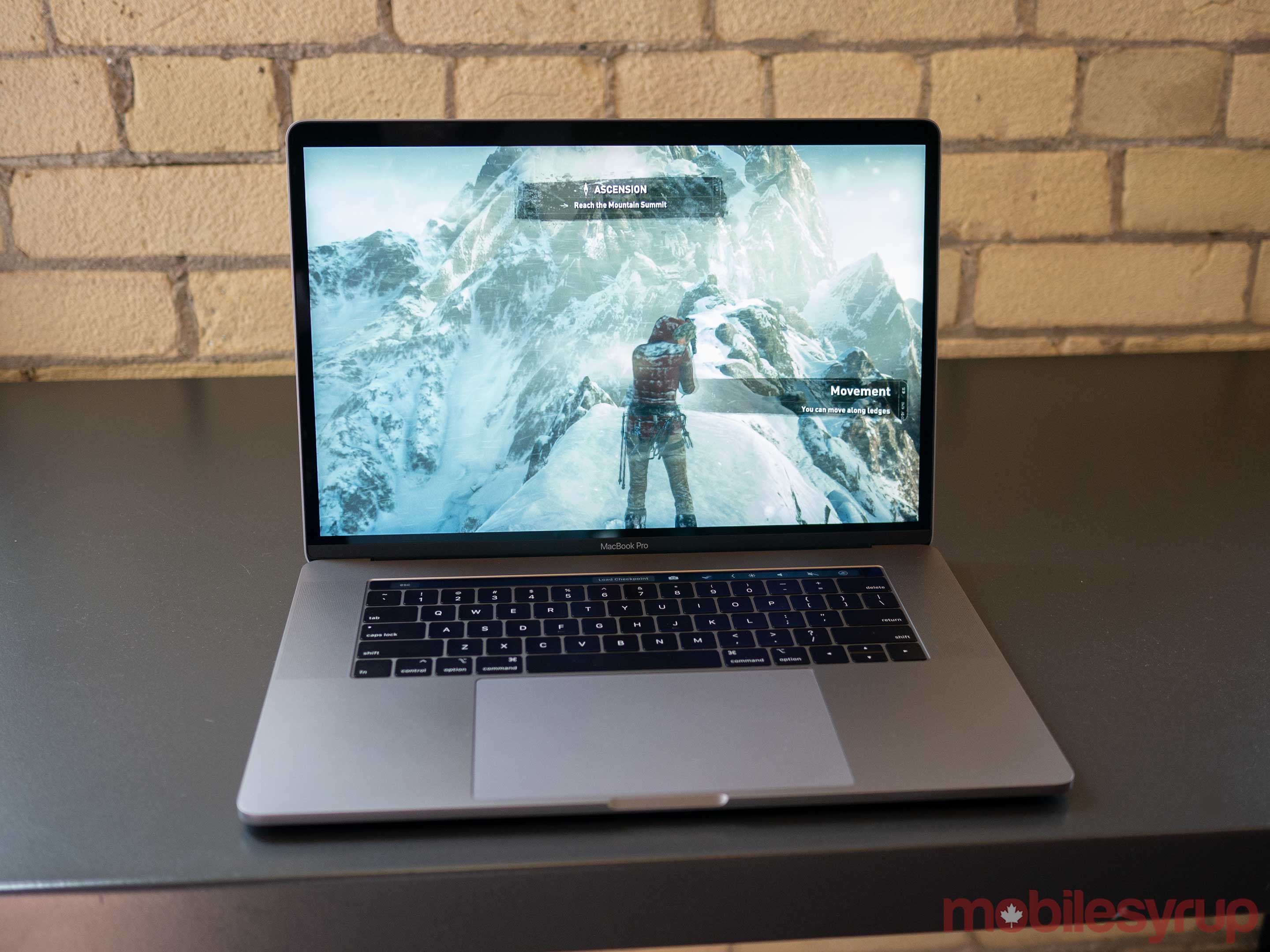 MacBook Pro 2018 Rise of the Tomb Raider