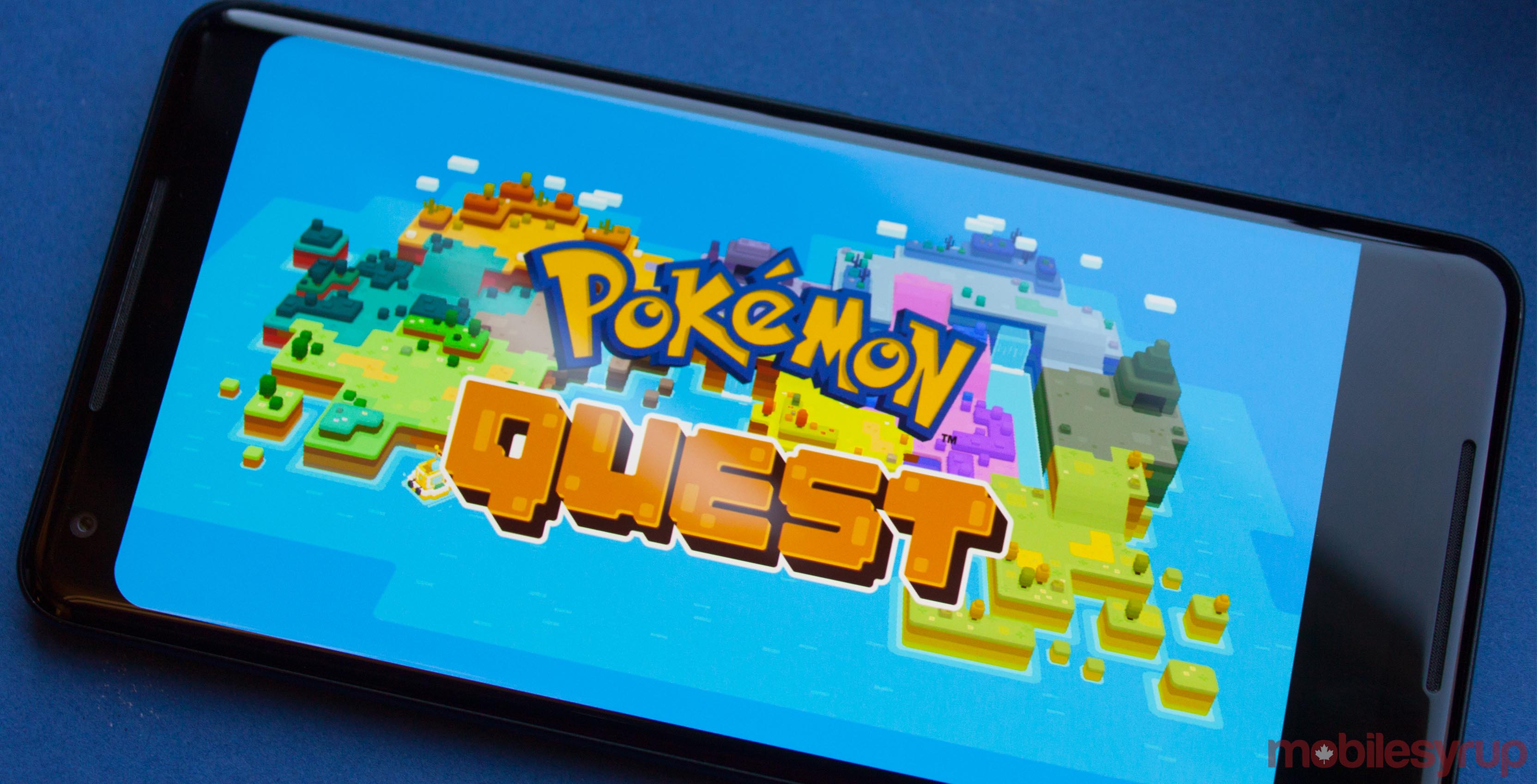 Pokemon Quest title screen