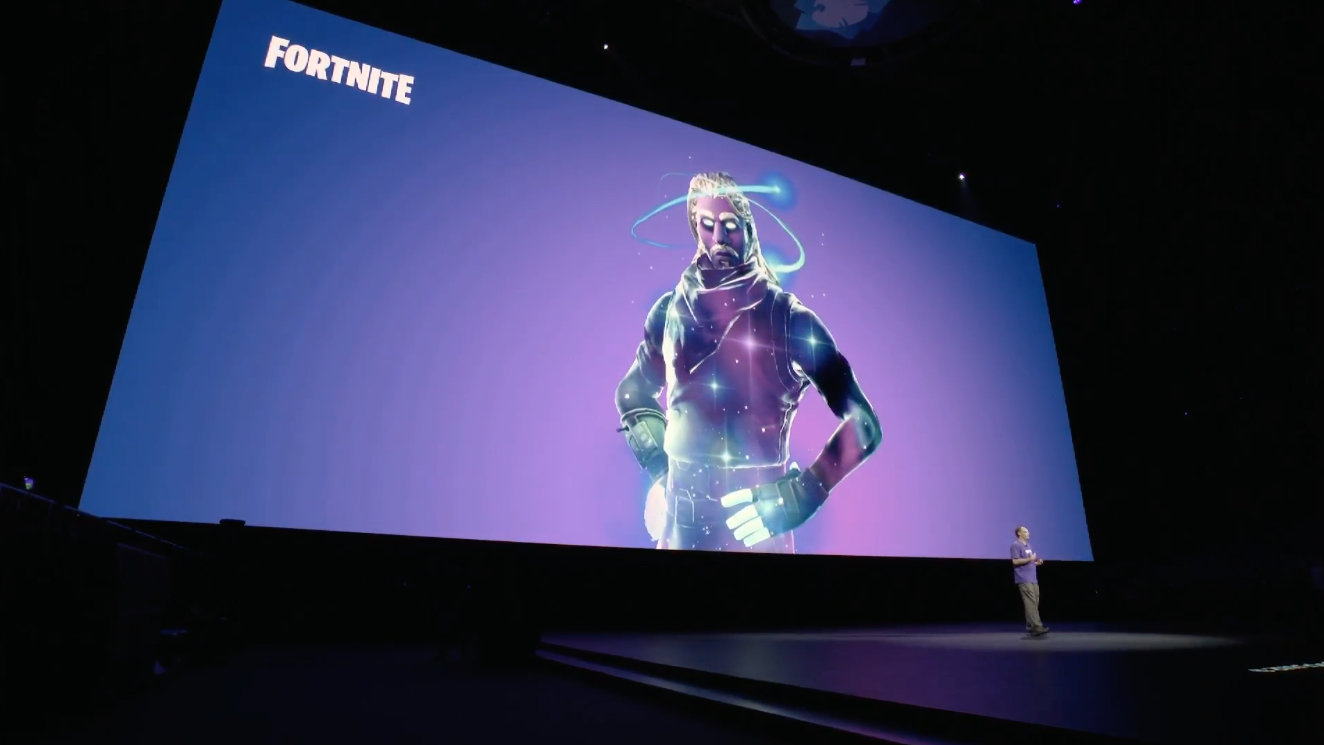 Fortnite Galaxy skin on Android