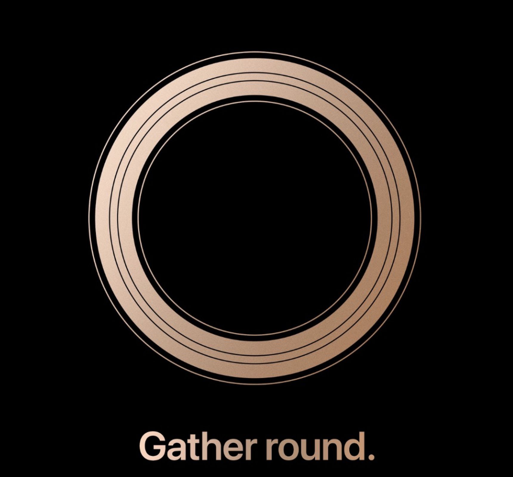 Apple's fall 2018 event invite