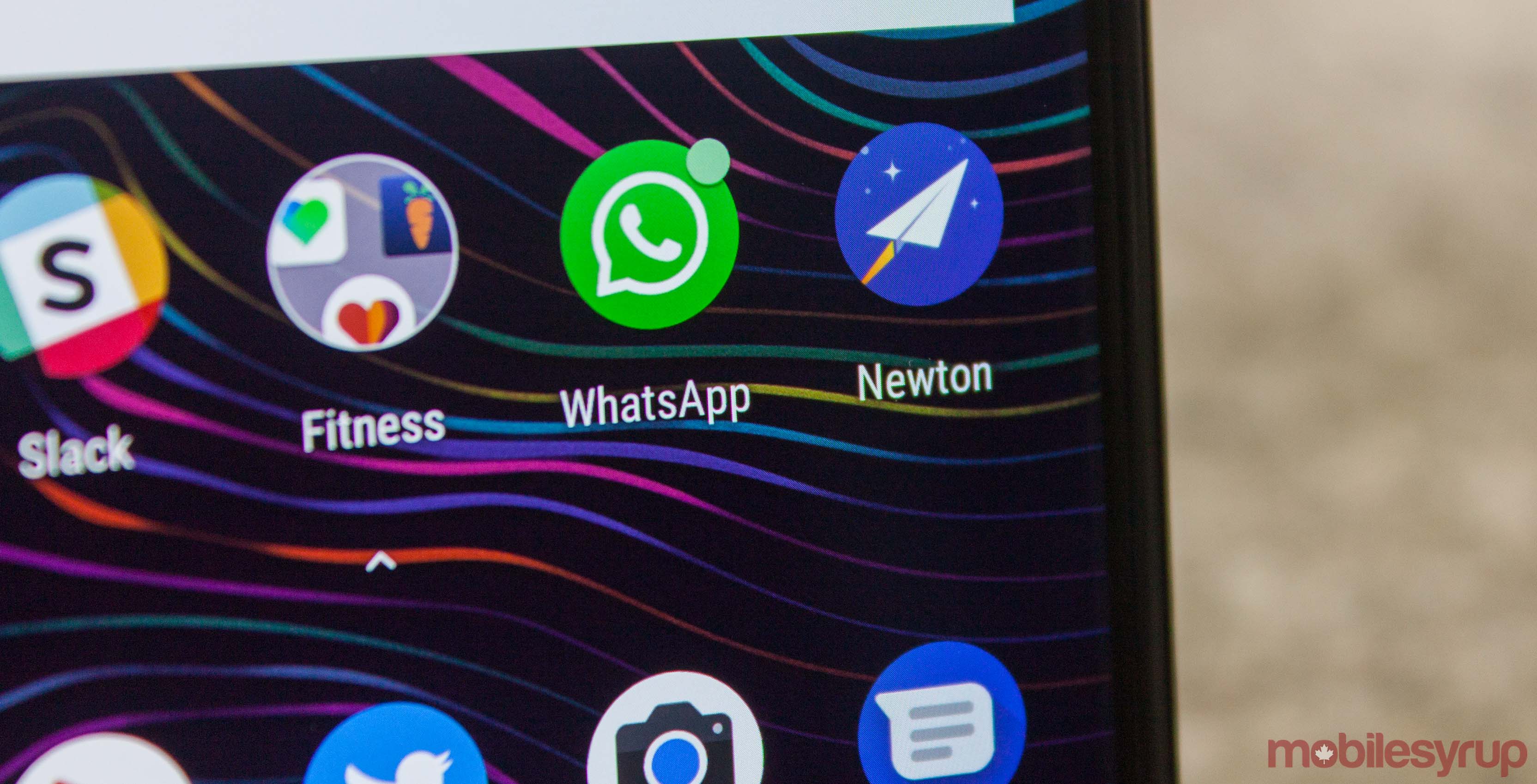 Newton app icon on Android