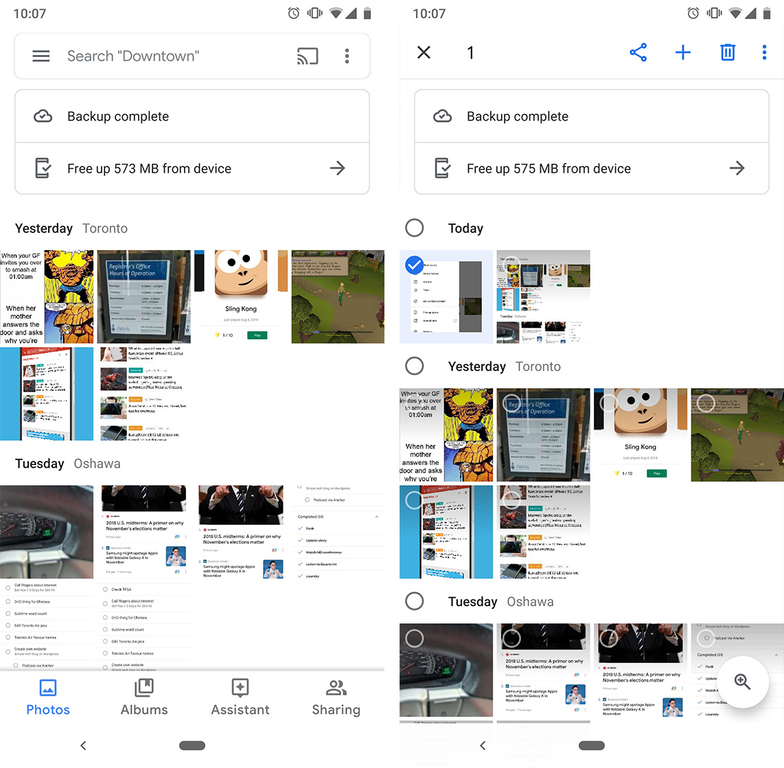Google Photos new look and icons