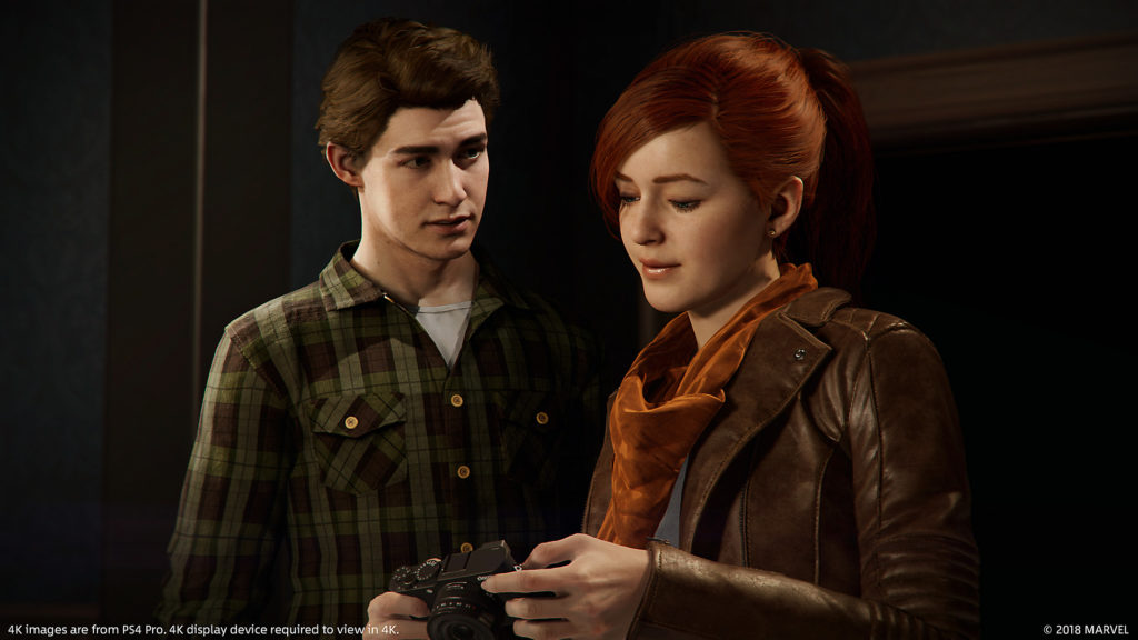 Peter Parker and Mary Jane