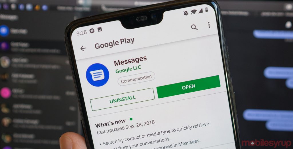 where are android messages stored