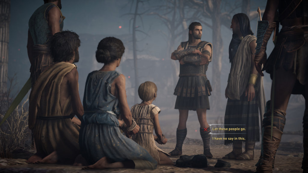 Assassin's Creed Odyssey dialogue choices