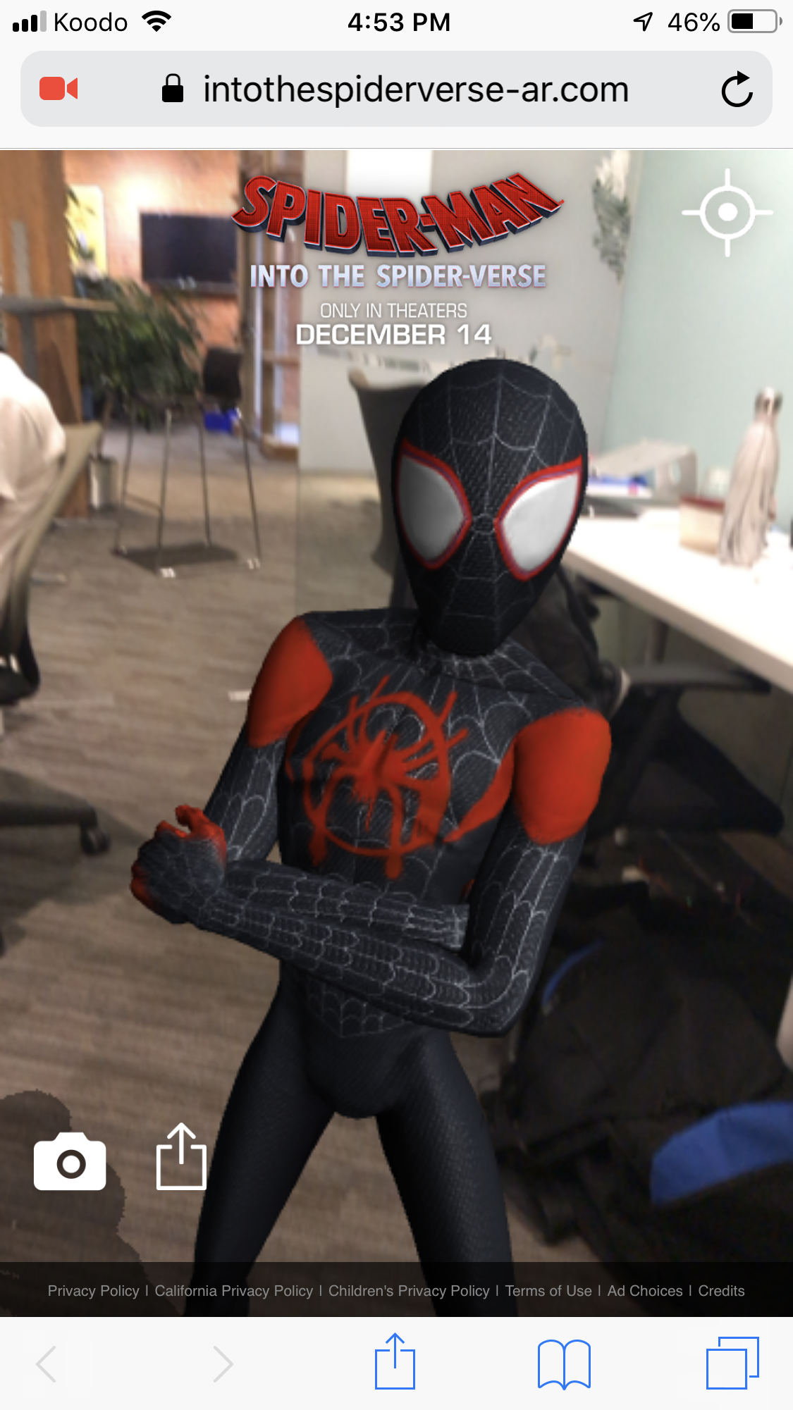 Sony Launches Spider Man Into The Spider Verse Mobile Ar