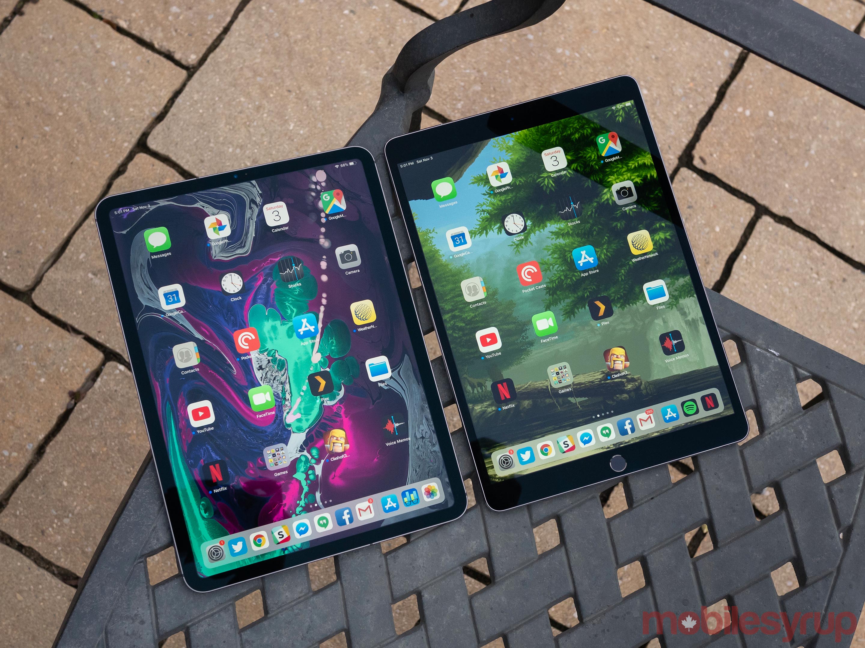 iPad Pro 2018 and iPad Pro 2017