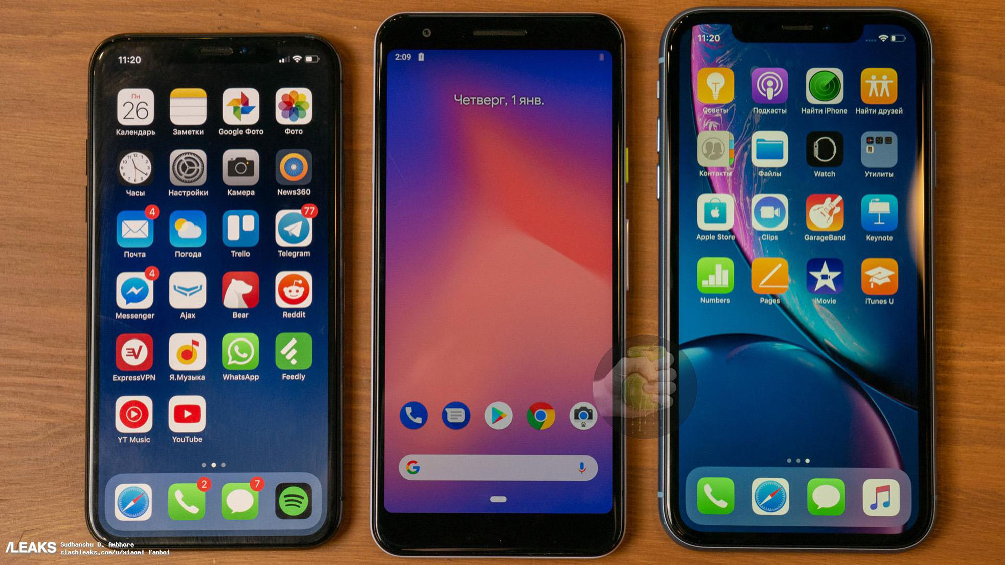 Pixel 3 Lite with iPhone XS and XR