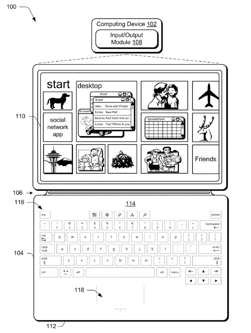 Surface Type Cover patent image