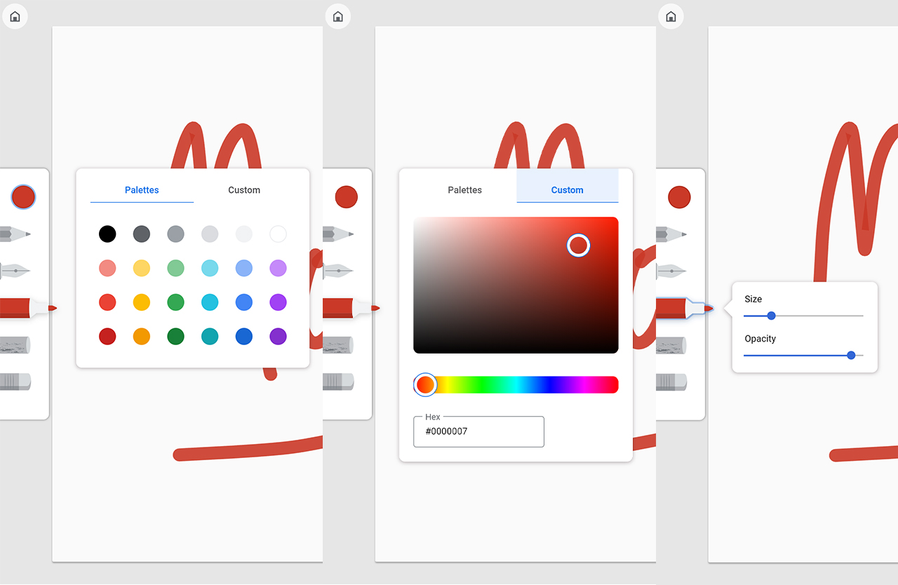 Google has a new webbased drawing app called Canvas
