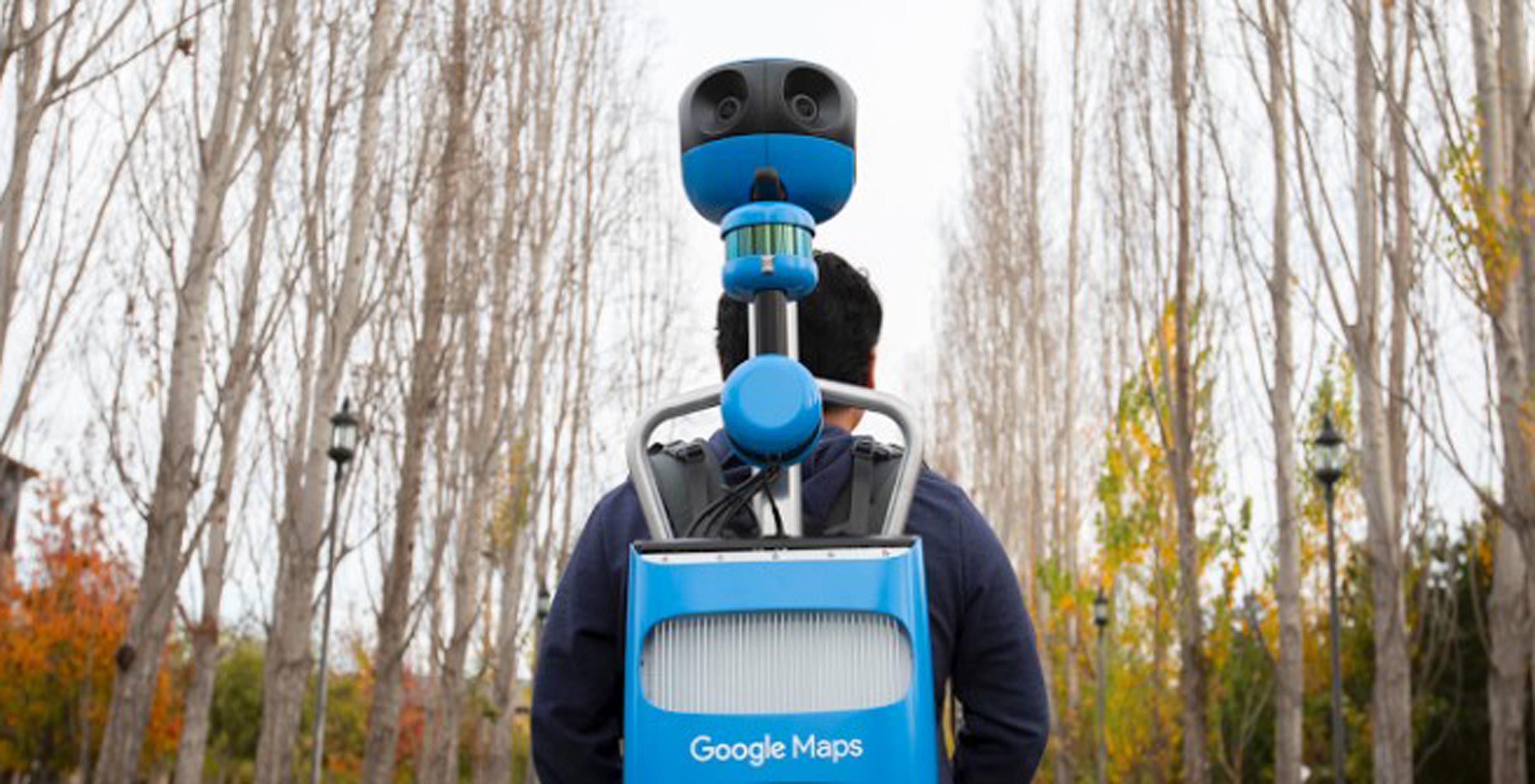 A look at the Google's new Street View Trekker
