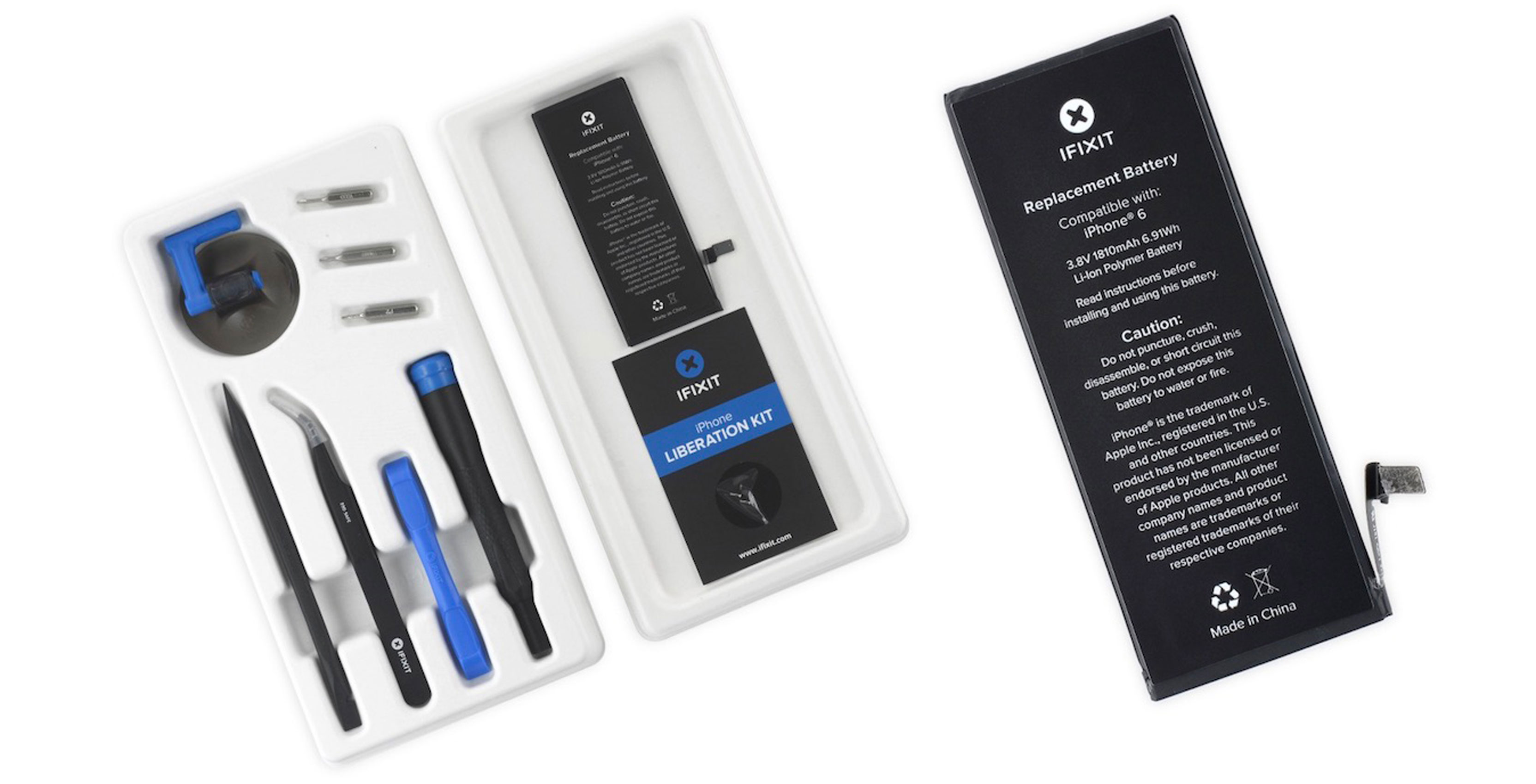 iFixit battery replacement kit