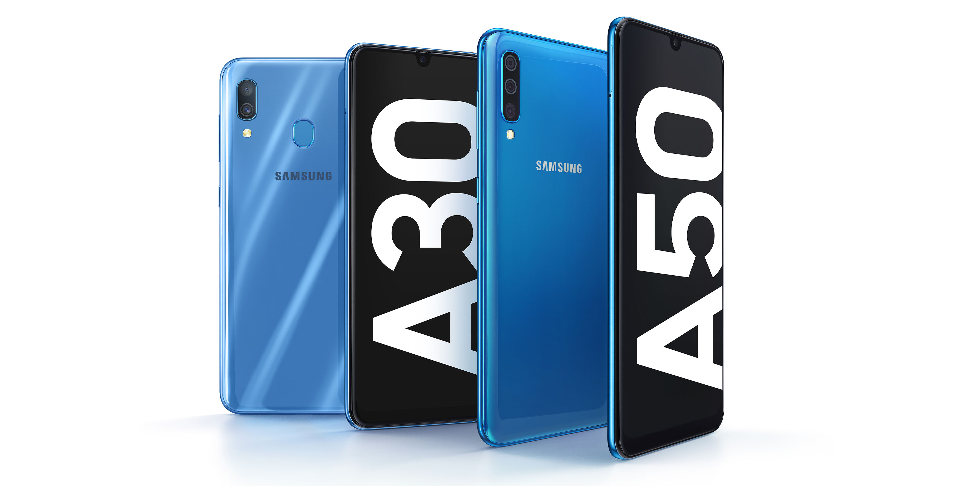 Samsung Galaxy A30 and A50