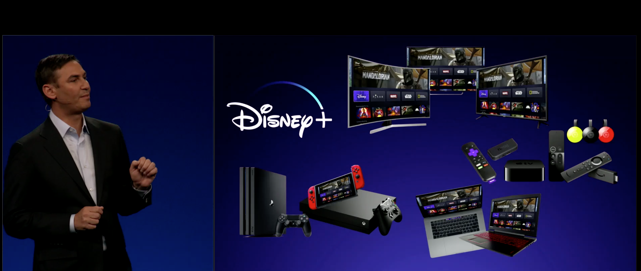 Disney+ will come to mobile and game consoles, including