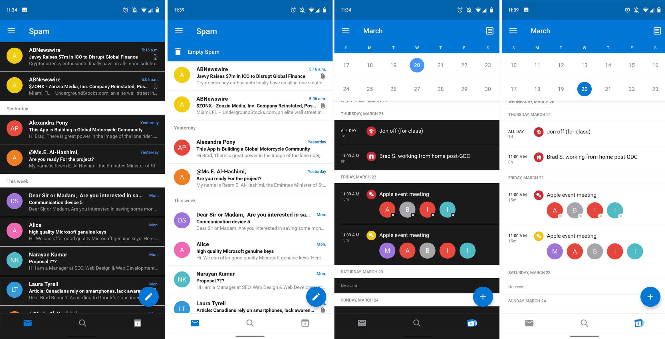 Android Q can add dark mode to every app on your phone2330 x 1189