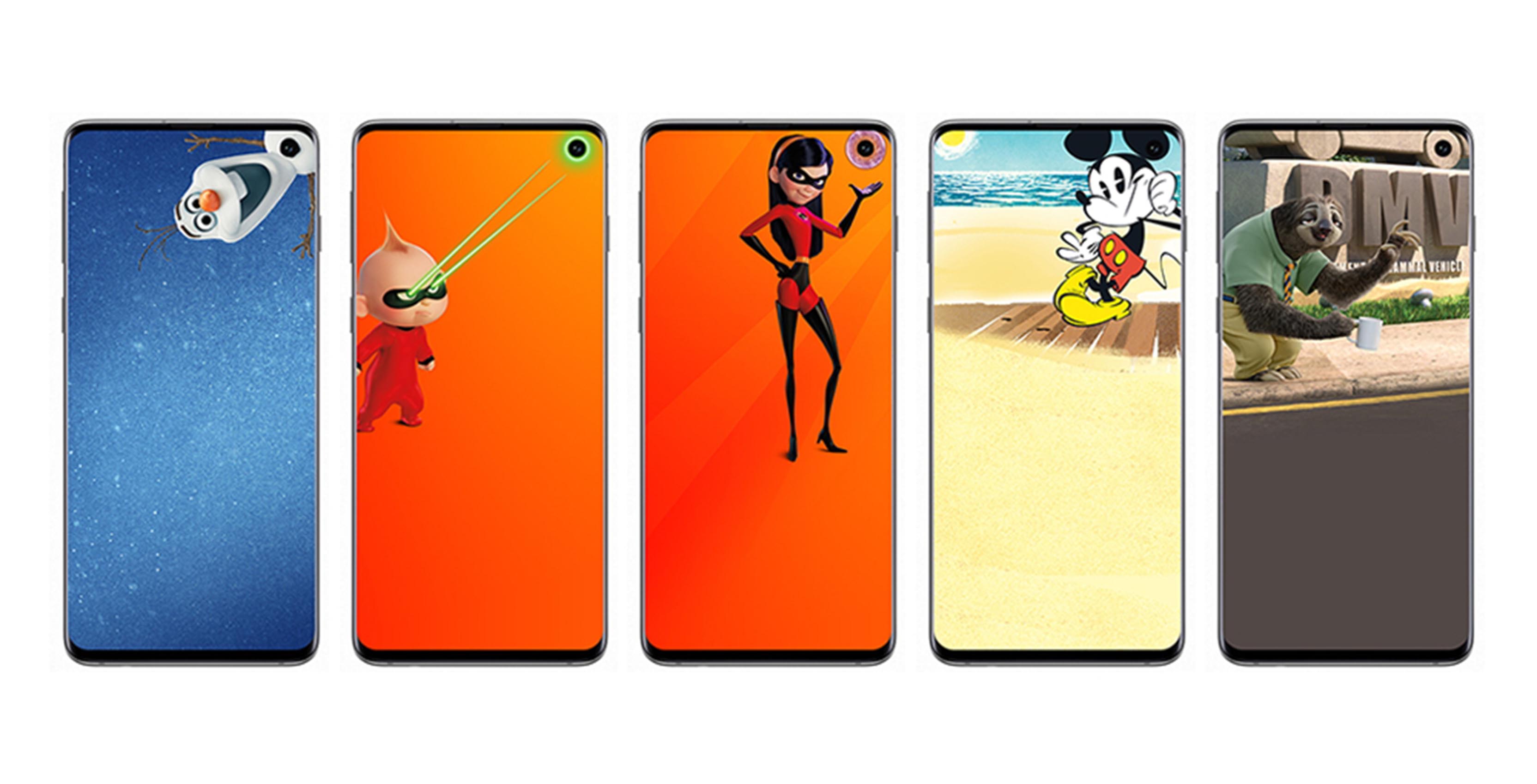 Samsung rolls out new S10, S10e wallpapers with Disney, Pixar characters