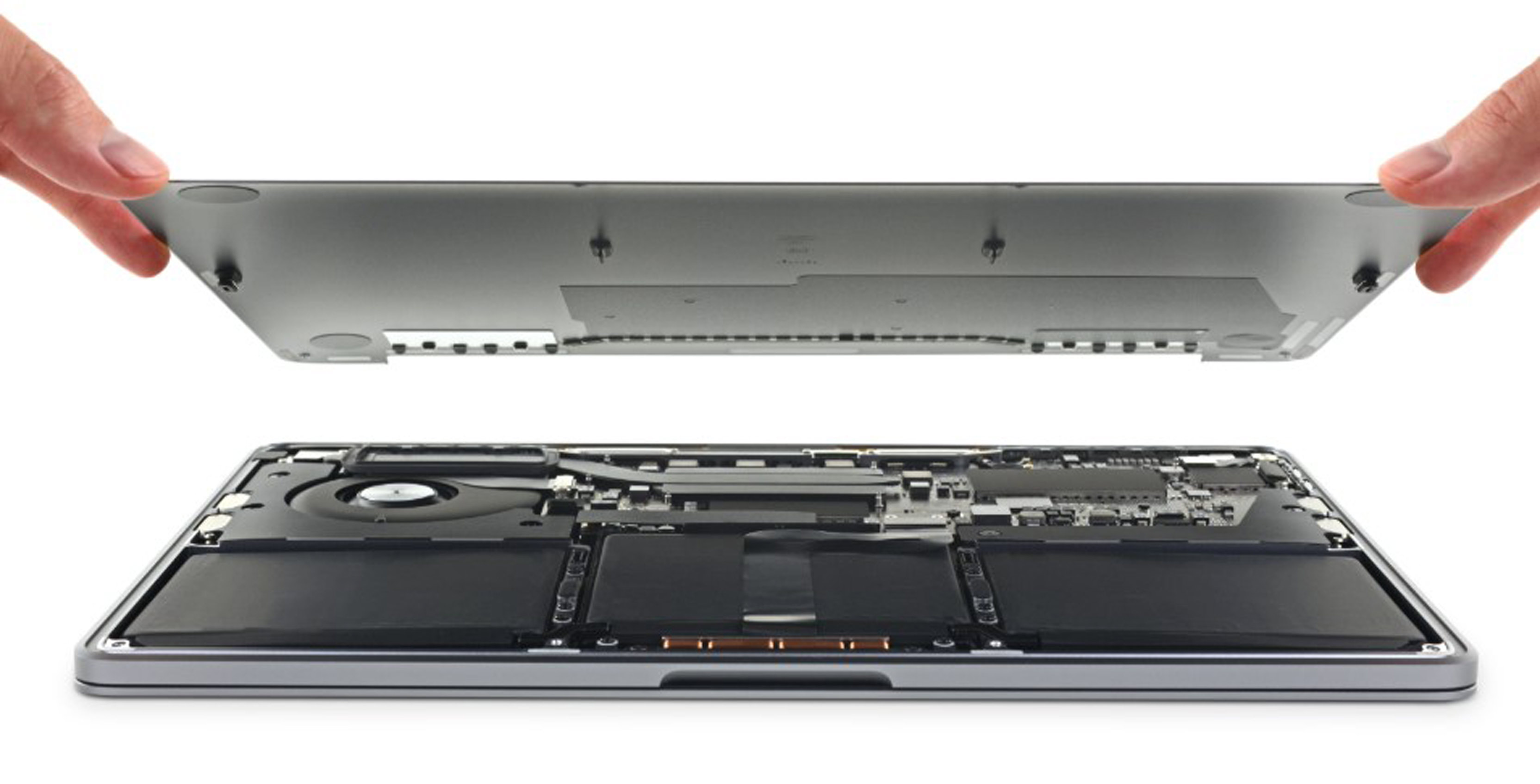 iFixit tore down the new base model MacBook Pro
