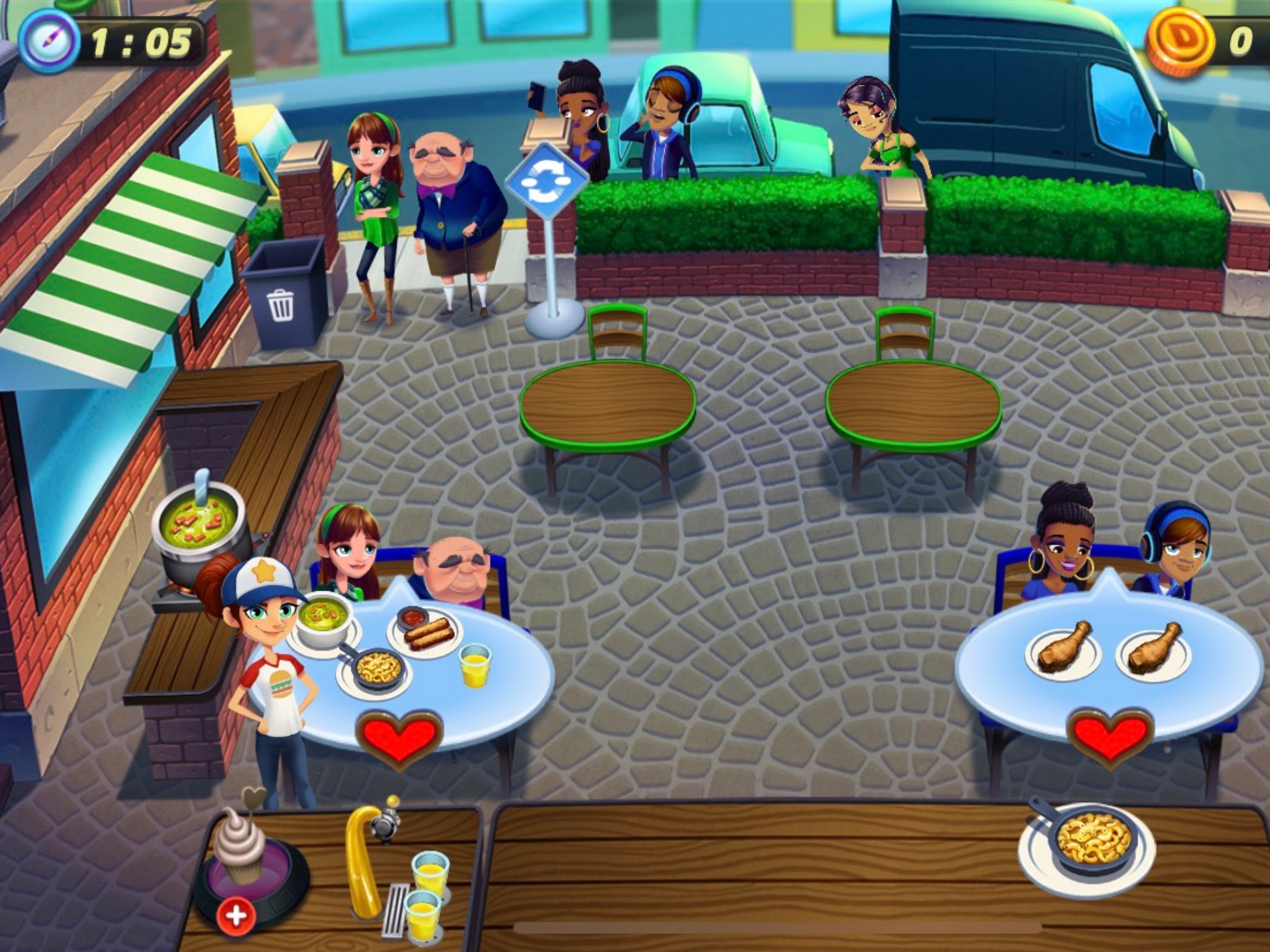 Diner Dash by Glu Games Inc