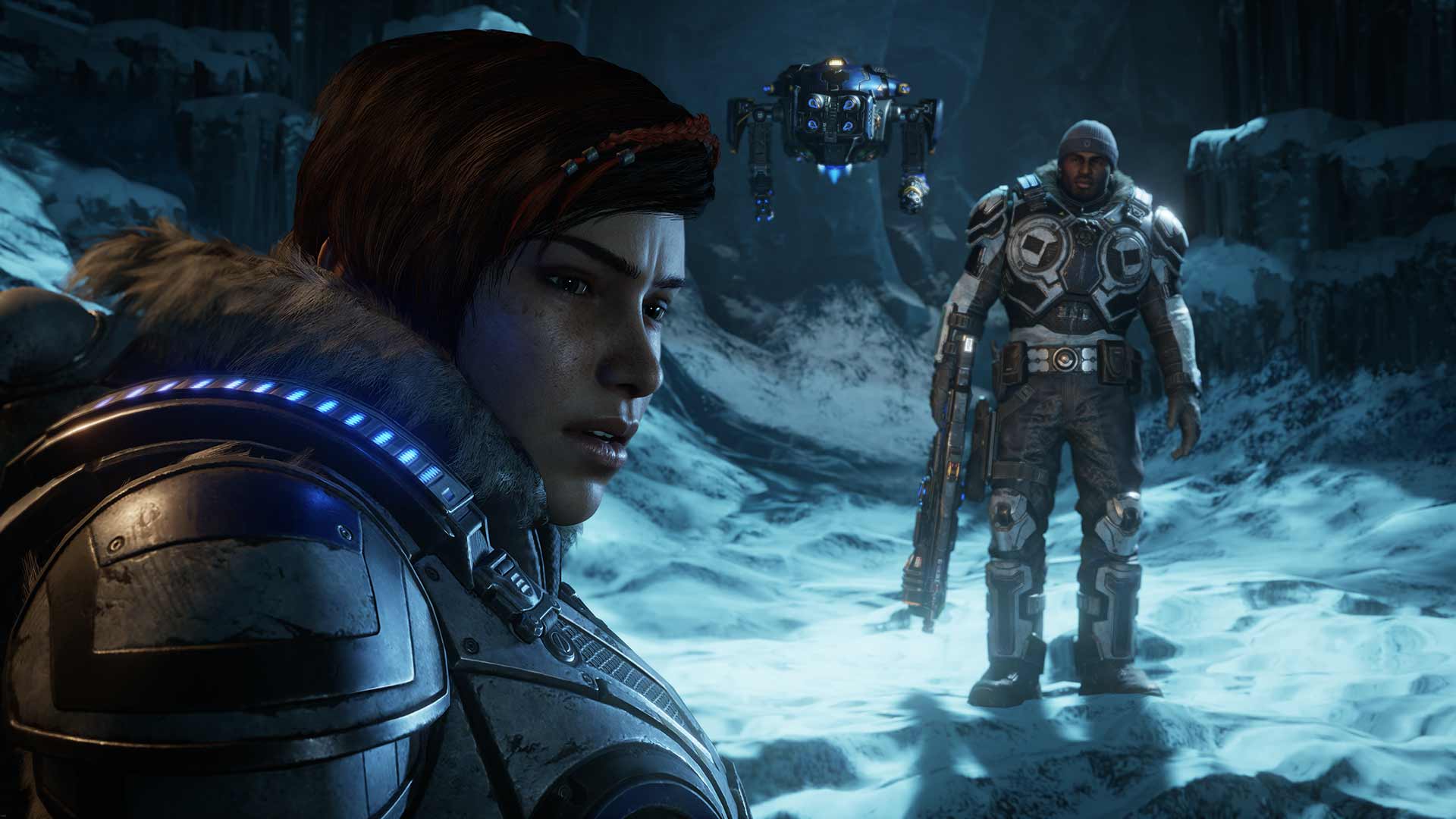 Gears 5 Kait, Del and Jack