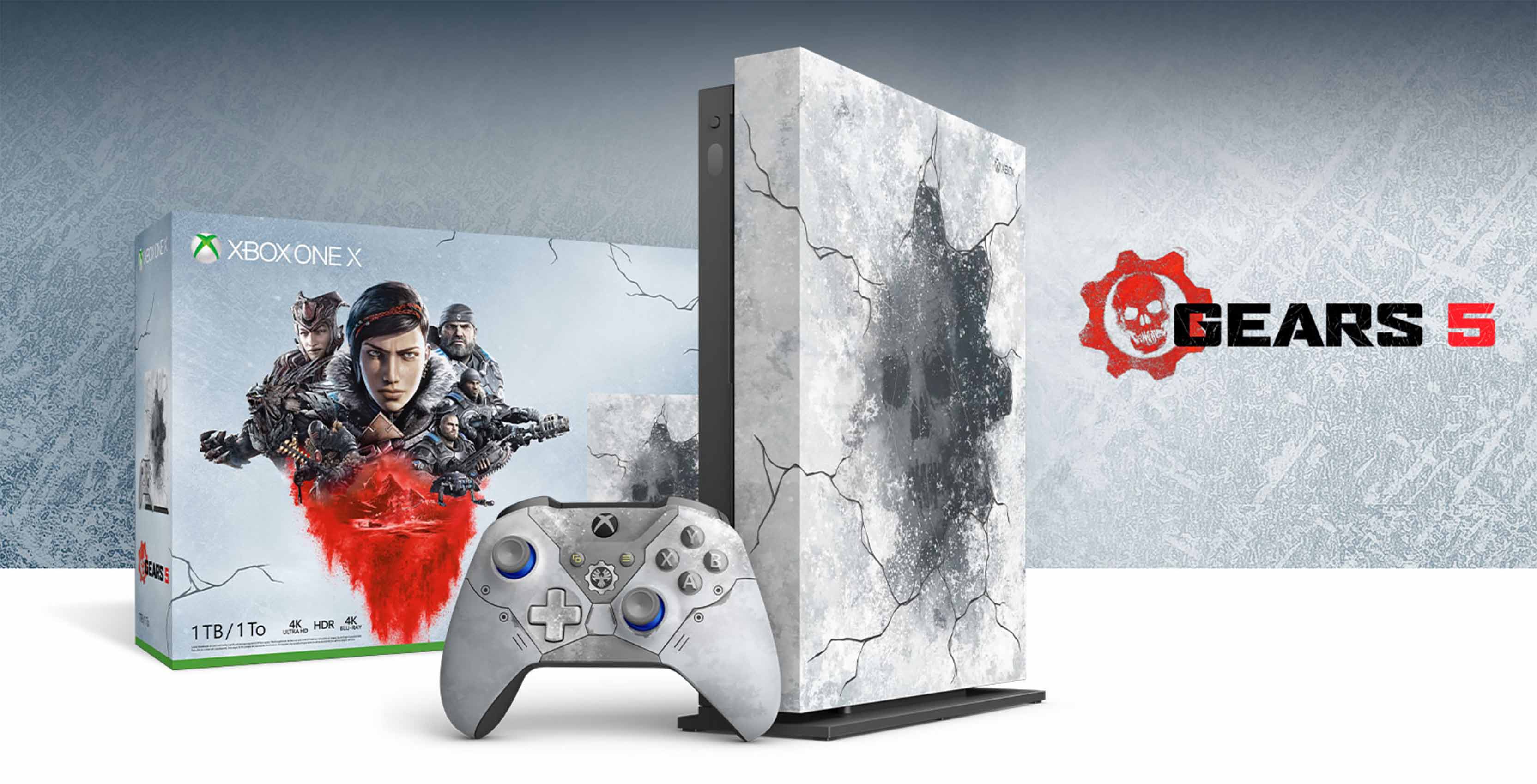 Microsoft unveils limited edition Gears 5-themed Xbox One X