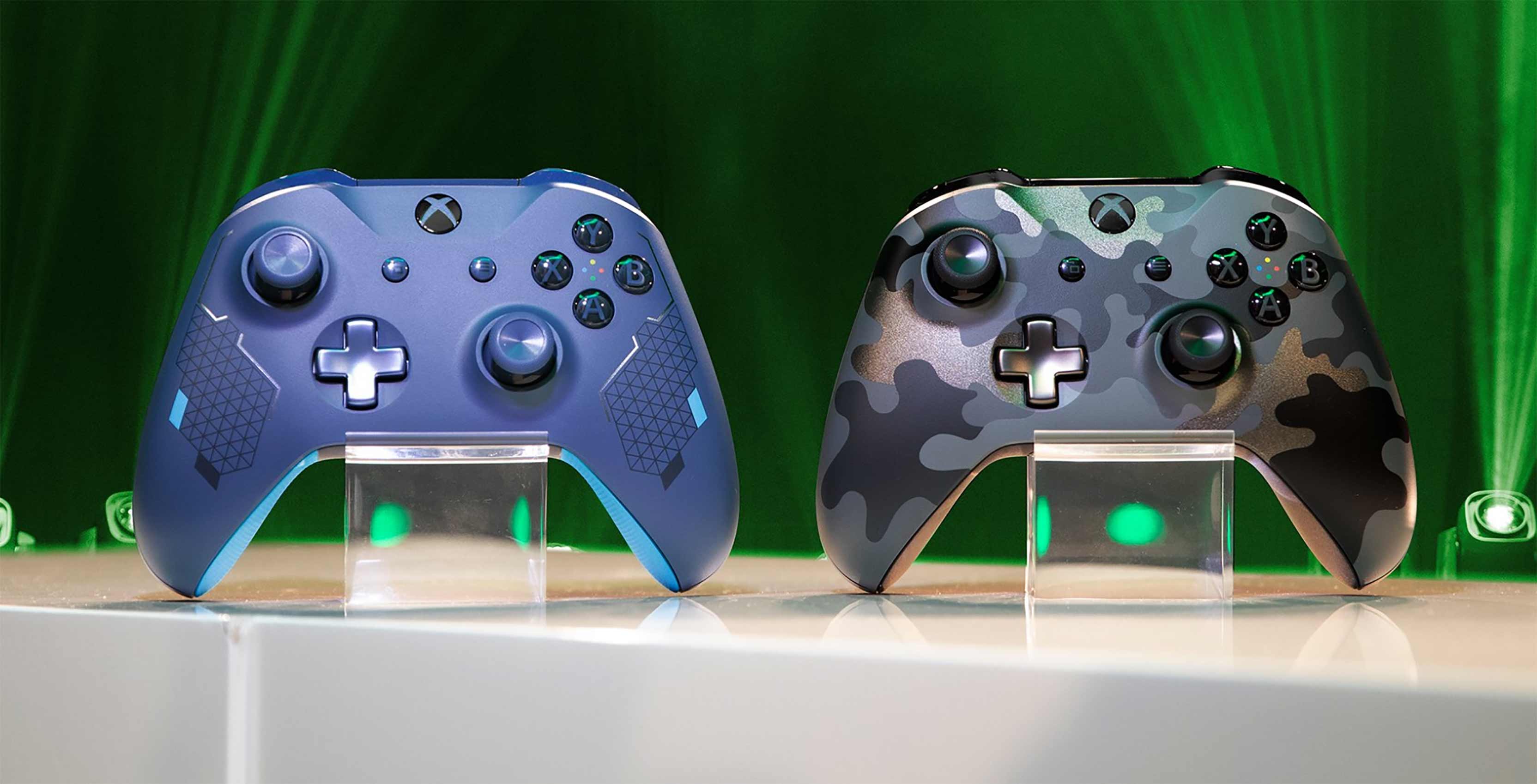 new Xbox One controllers