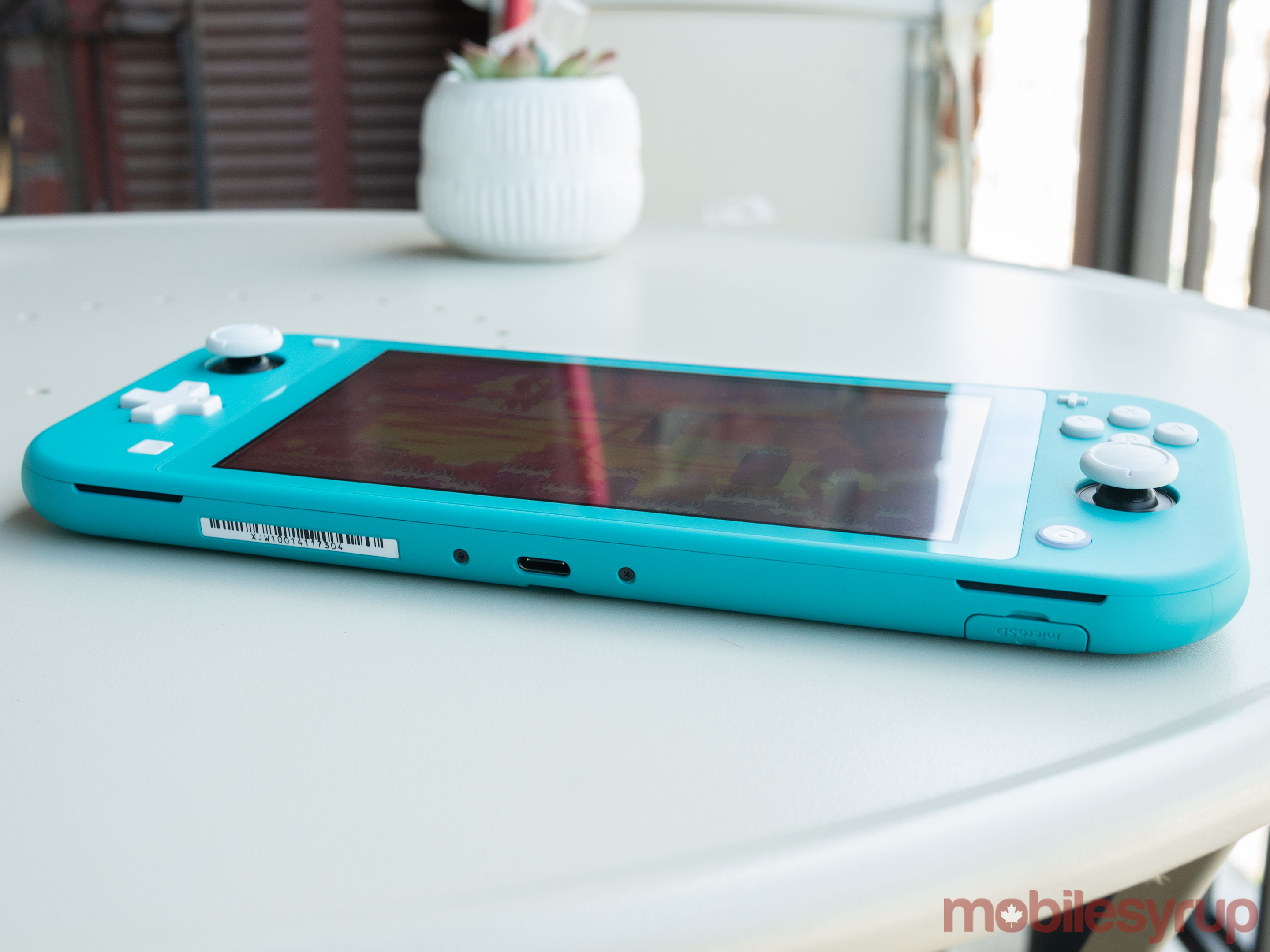 Switch Lite side view