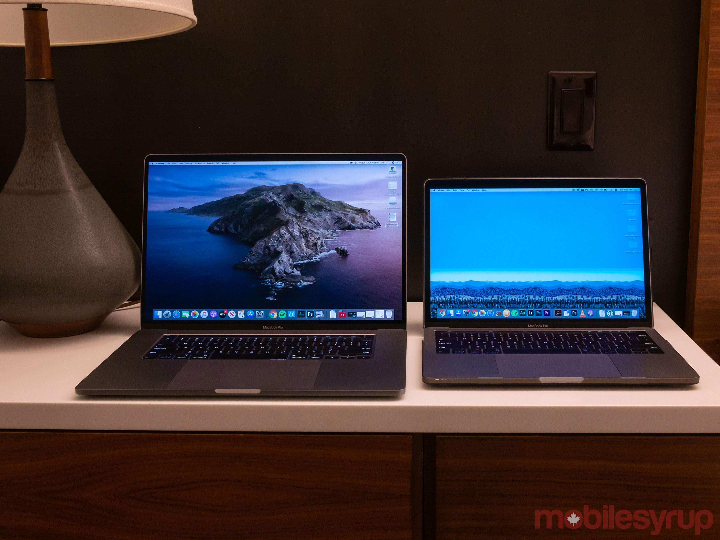 16-inch MacBook Pro vs 13-inch MacBook Pro 