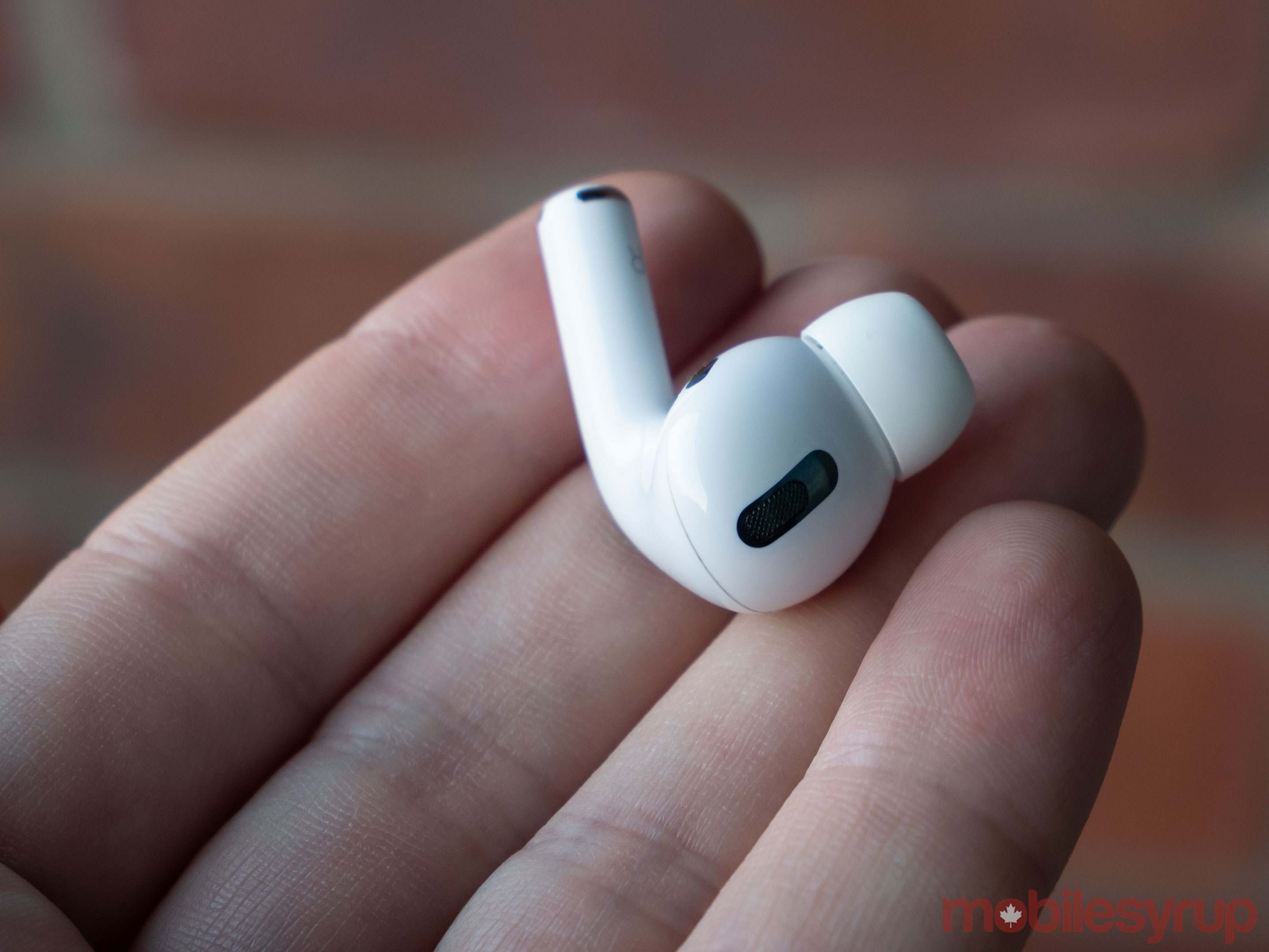 One AirPod Pro earbud