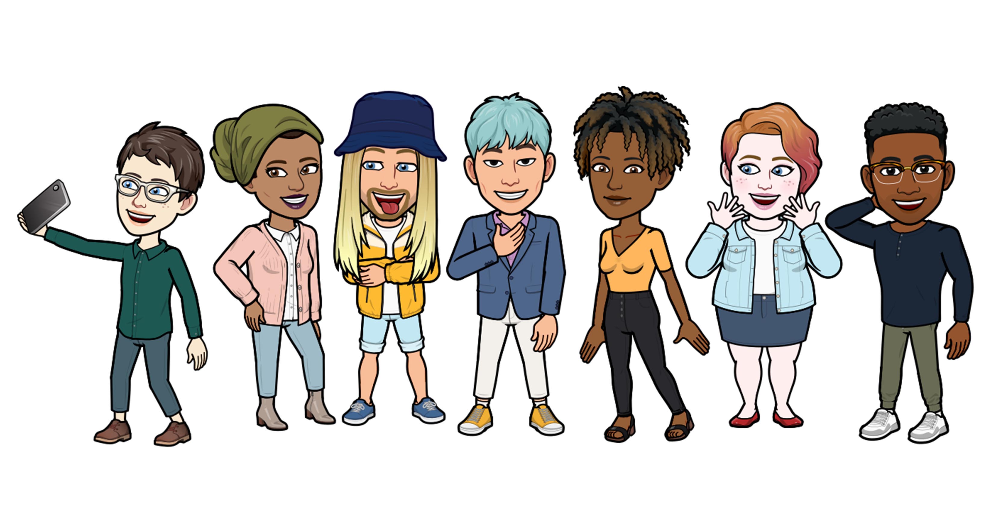 Bitmoji's 'Mix and Match' lets you create whole outfits for your digital  avatar