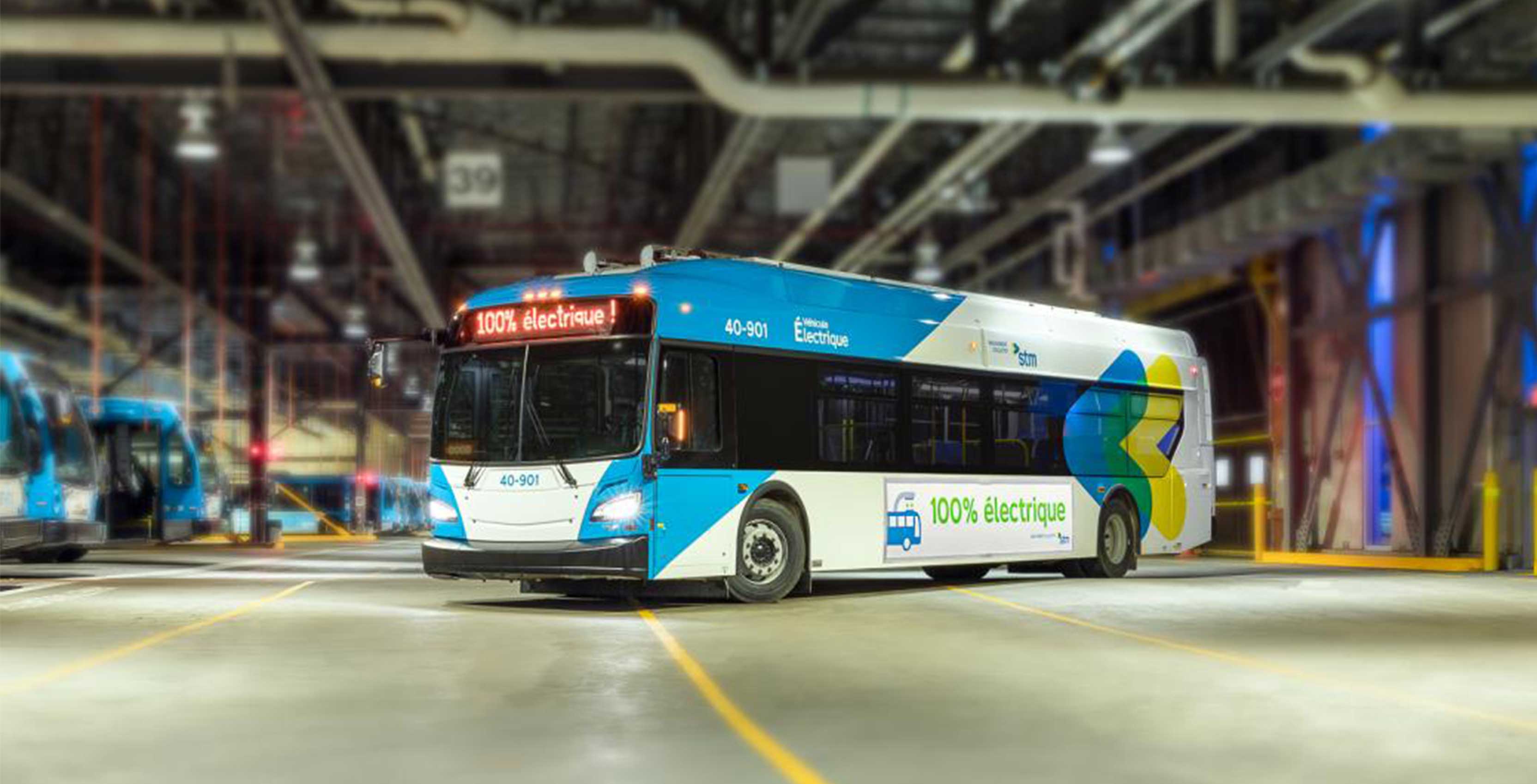 Montreal transit begins testing allelectric longrange bus
