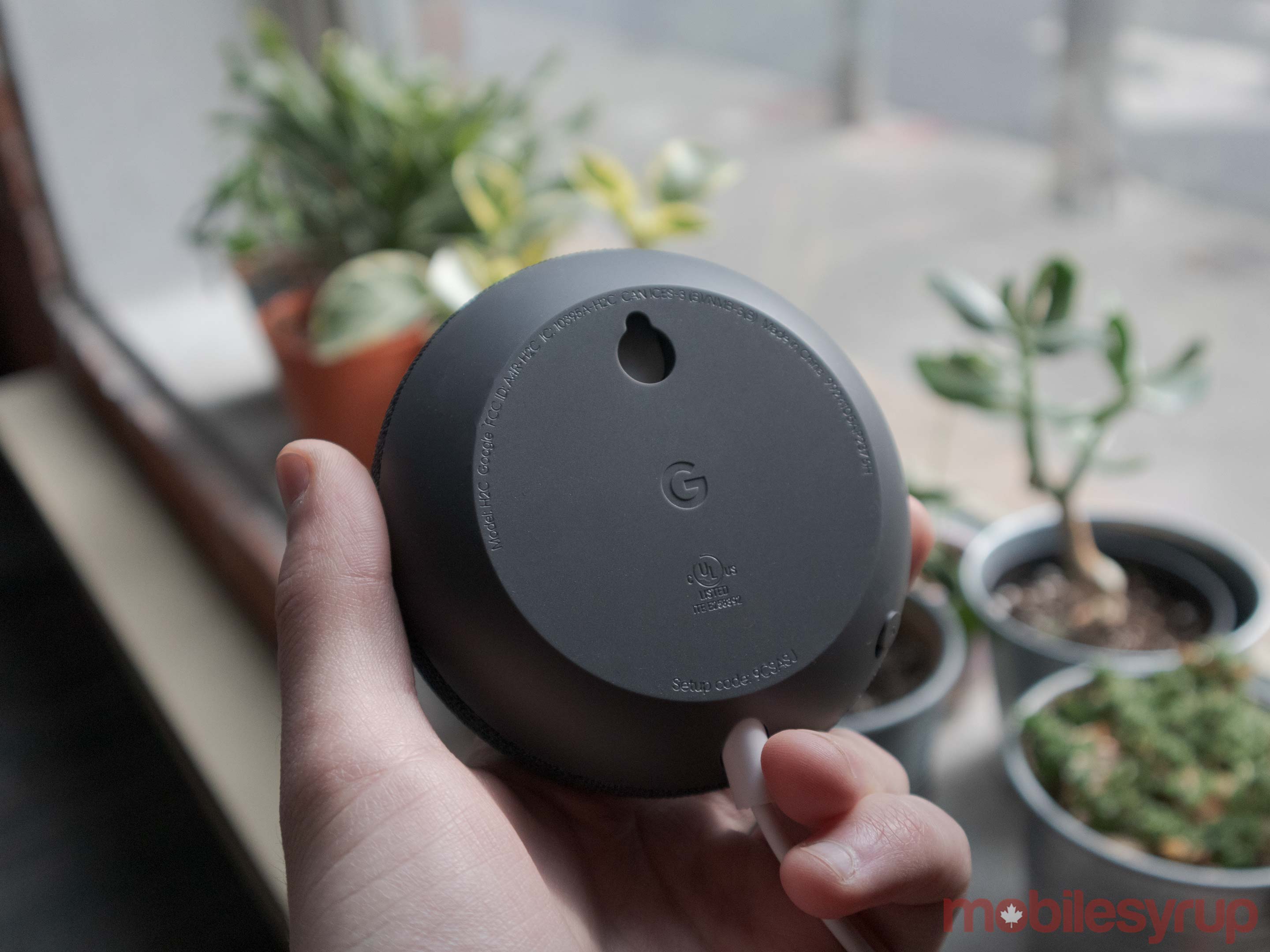 Google's new Nest Mini sounds better, especially on a wall
