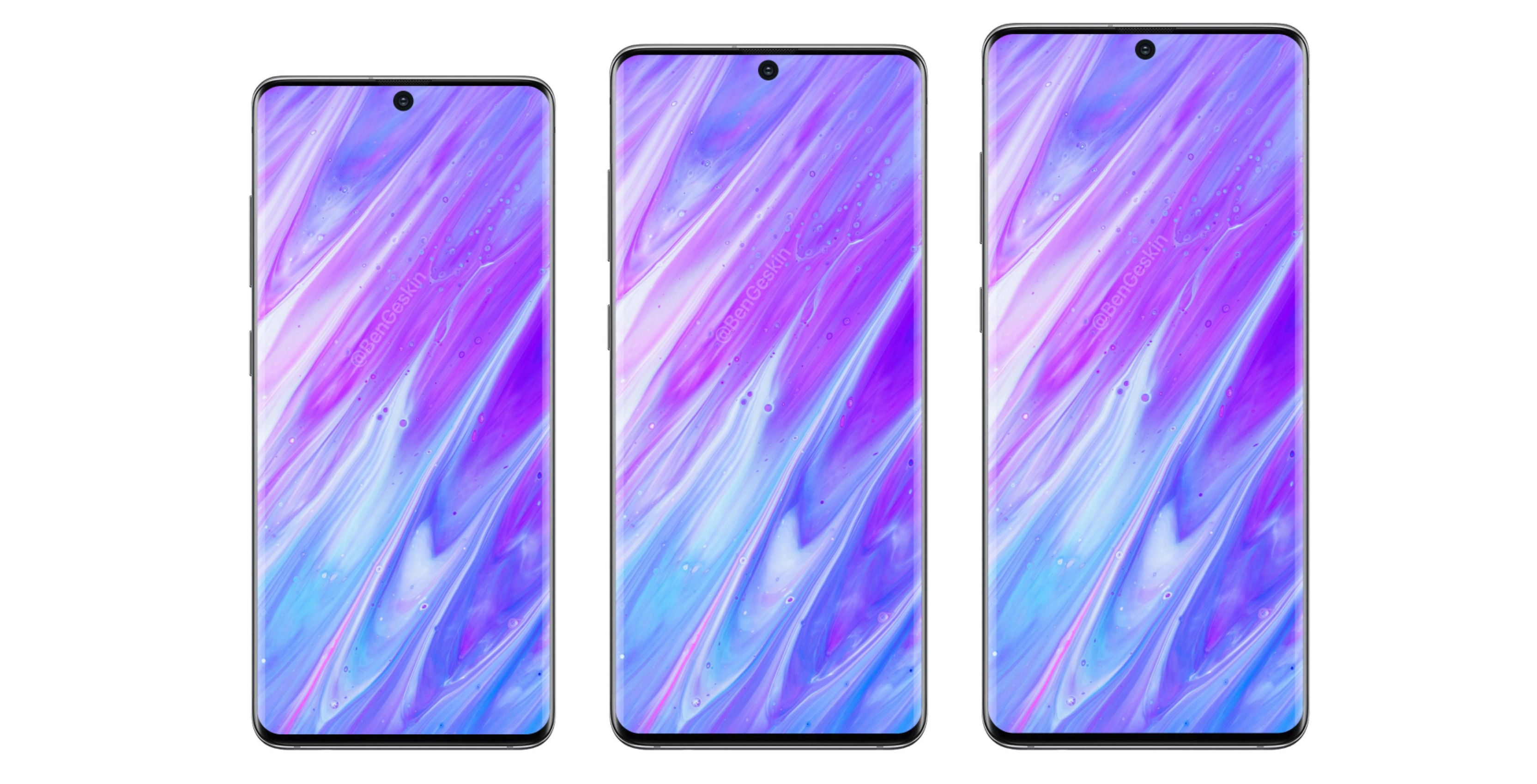 Samsung Galaxy S11 Leak Reveals Larger Screen Sizes Curved Edge