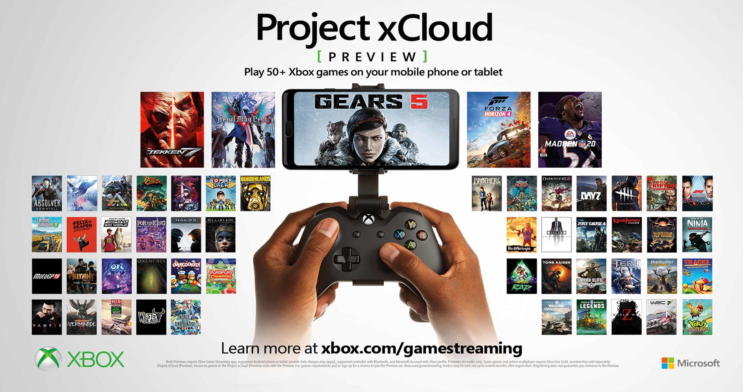 Project xCloud games