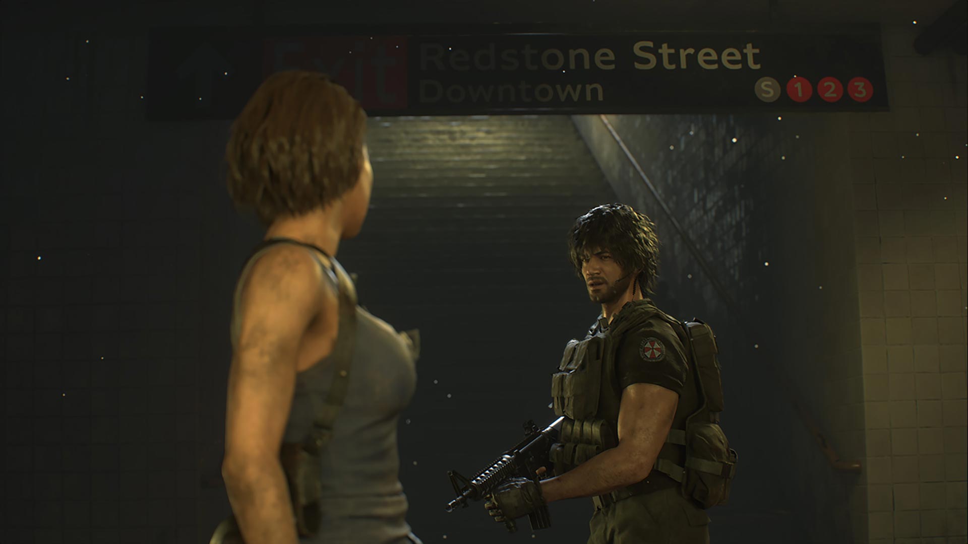 Resident Evil 3 Jill and Carlos