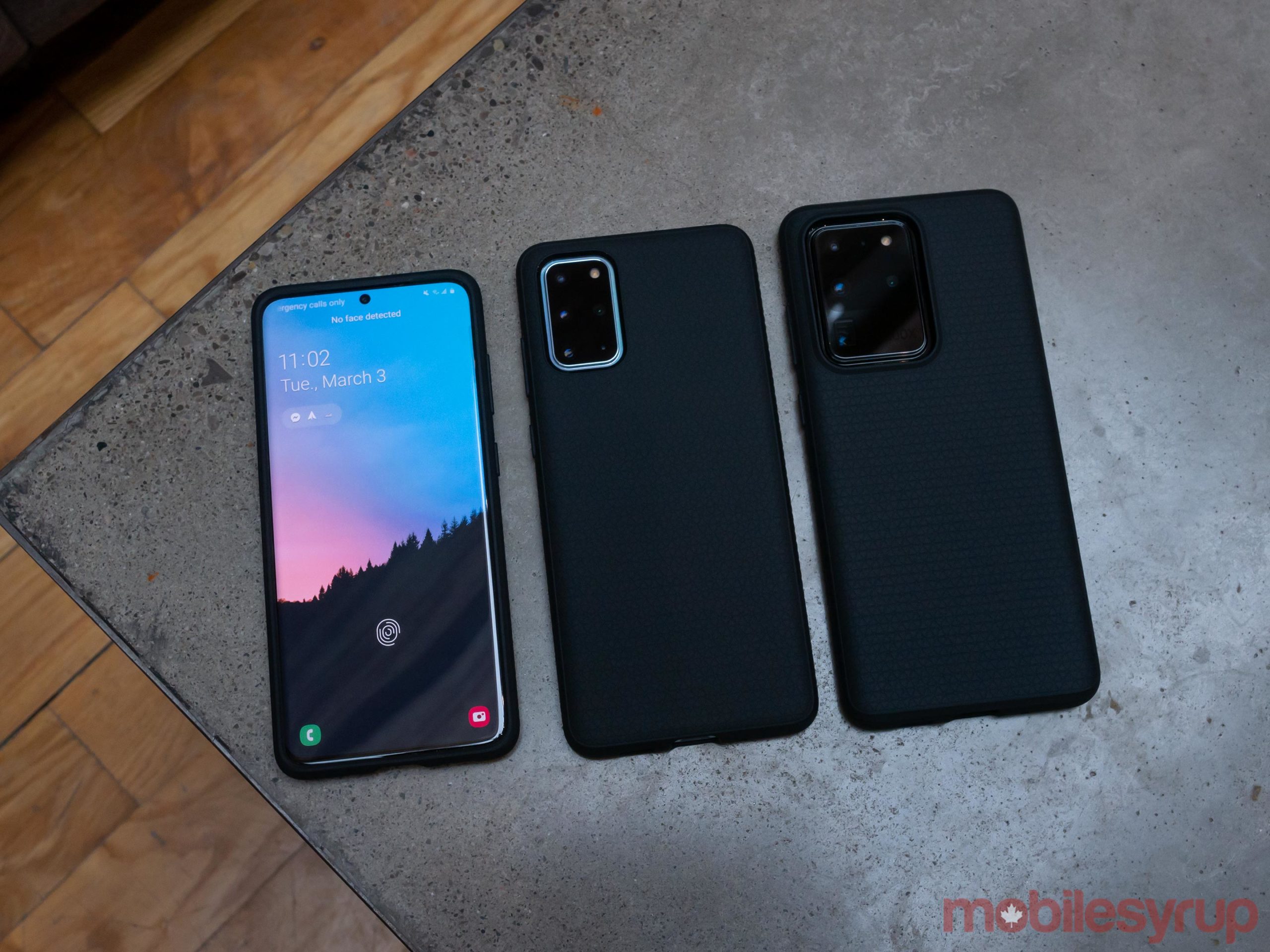 Here are Spigen's Galaxy S20, S20+ and S20 Ultra cases