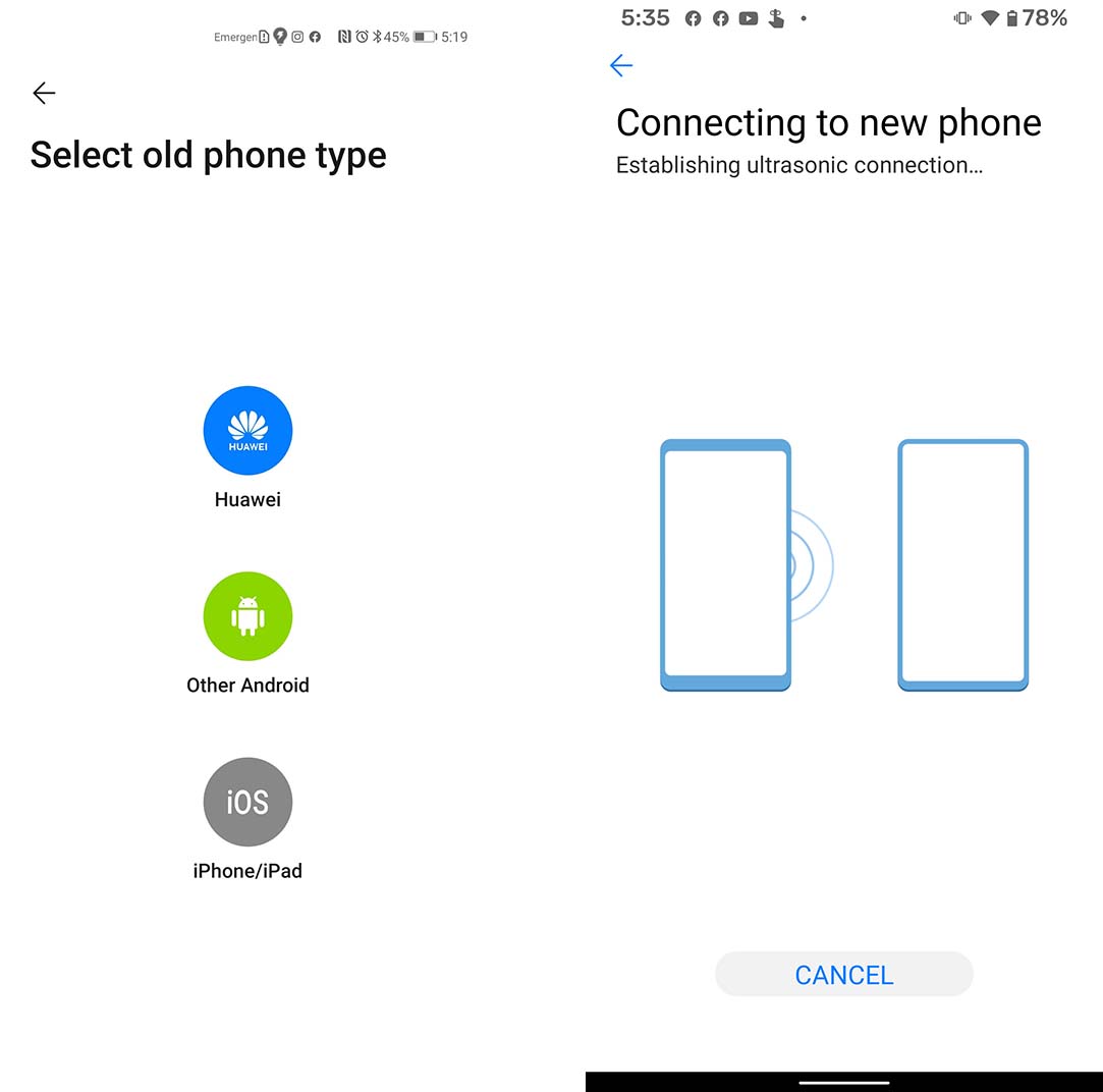 Phone clone что это. Phone Clone Huawei. Что такое Phone Clone на айфон 11.