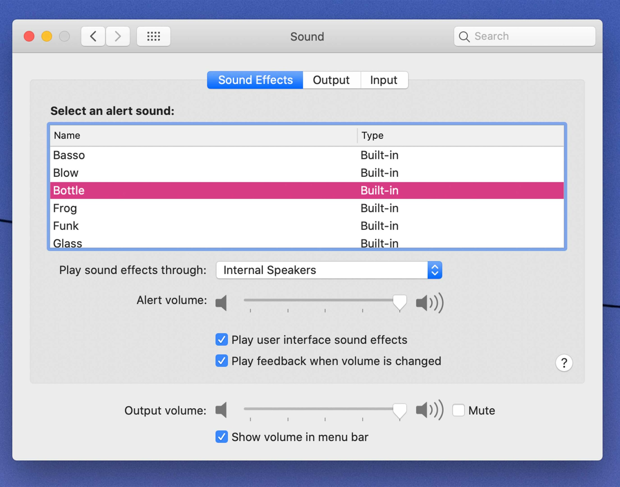 mac enable sound for calendar notification
