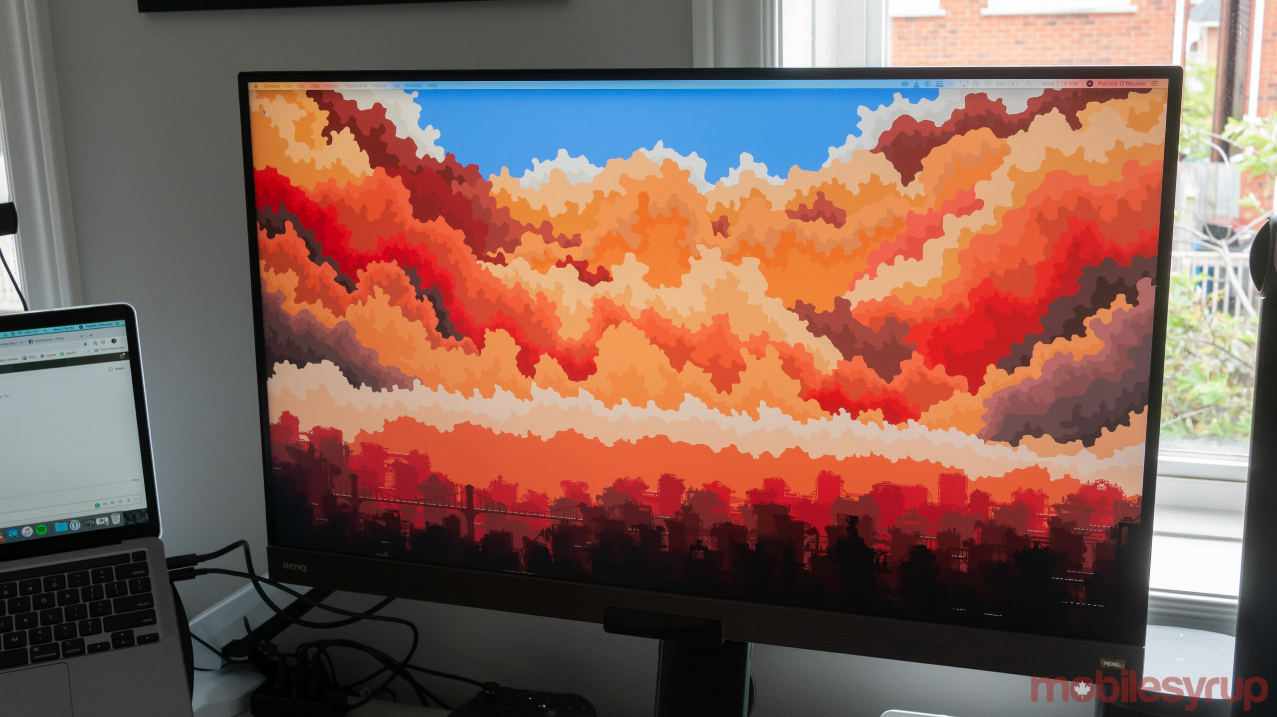 Benq's 32-inch EW3280U 4K HDR monitor is the display I've wanted