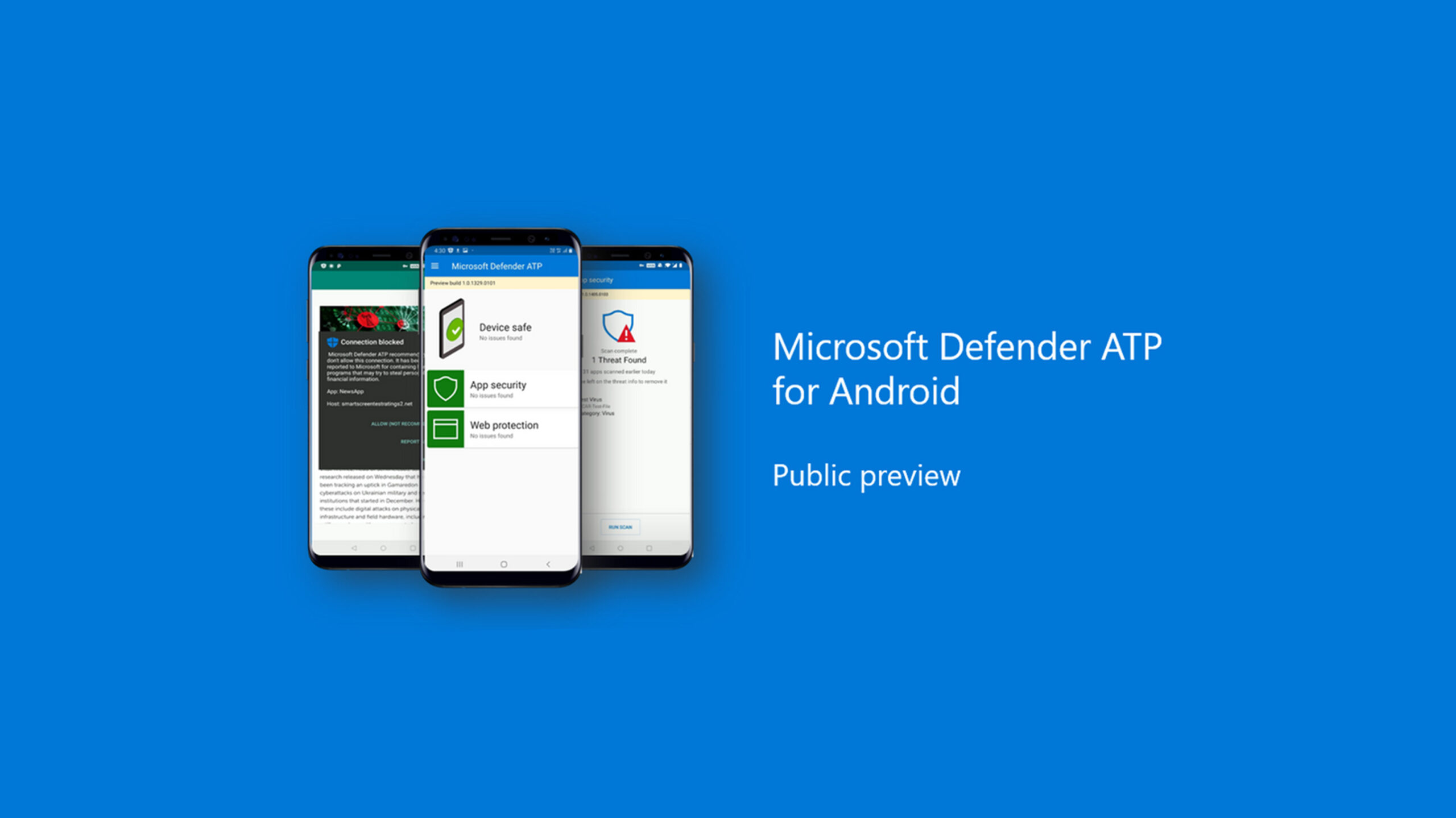 Microsoft Defender for Android preview