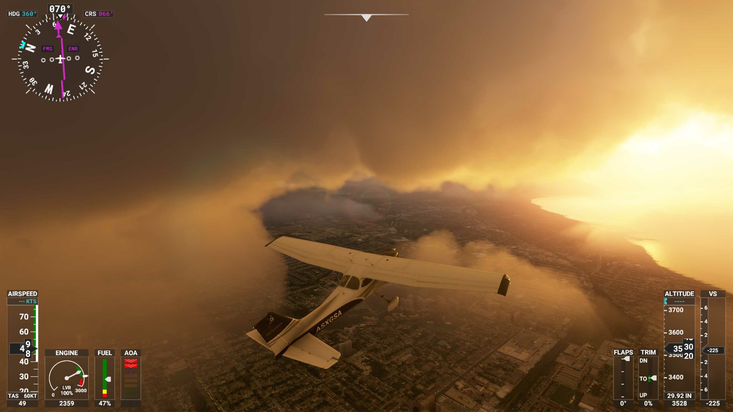 Virtual Reality Microsoft Flight Simulator 