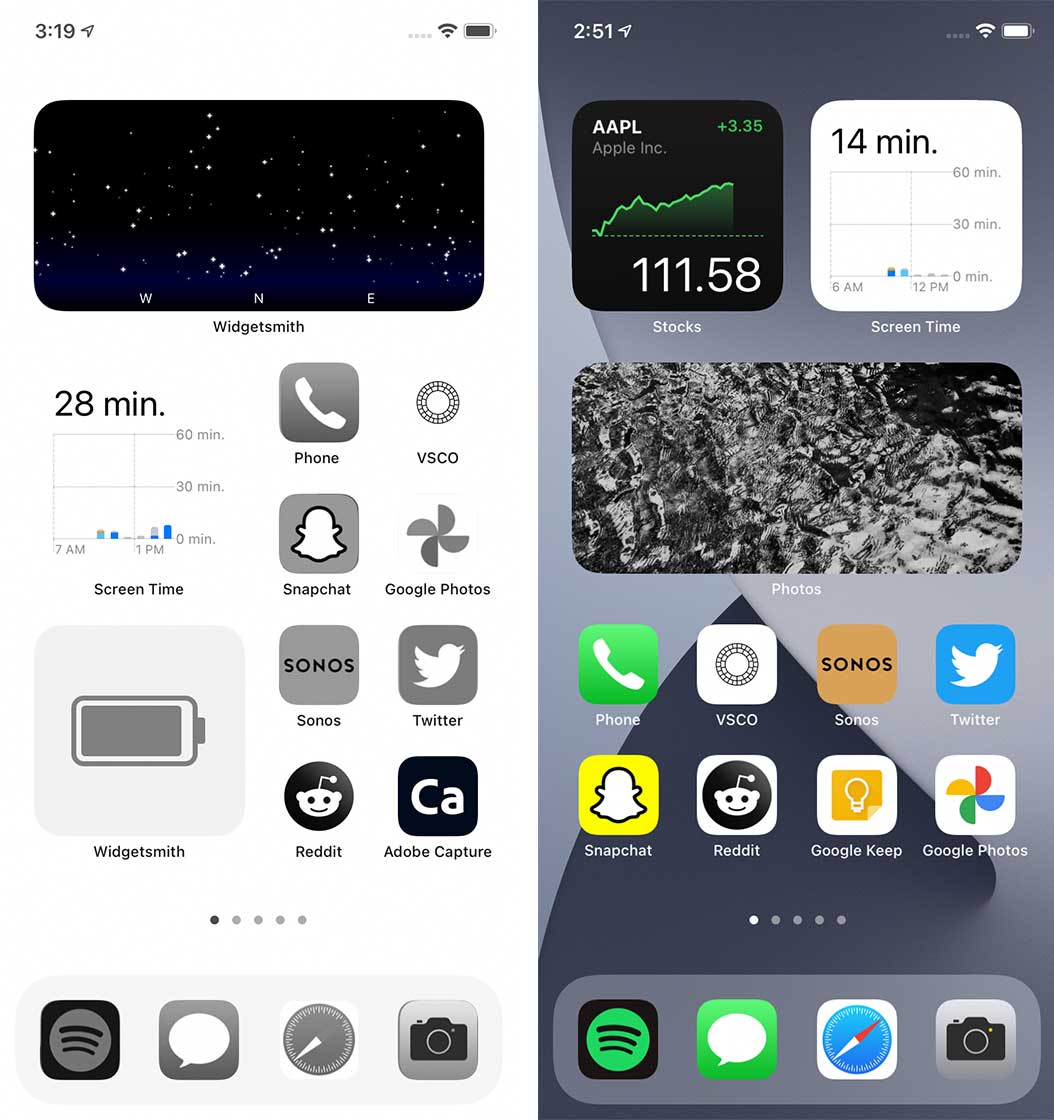customize aesthetic ios 14 home screen layout